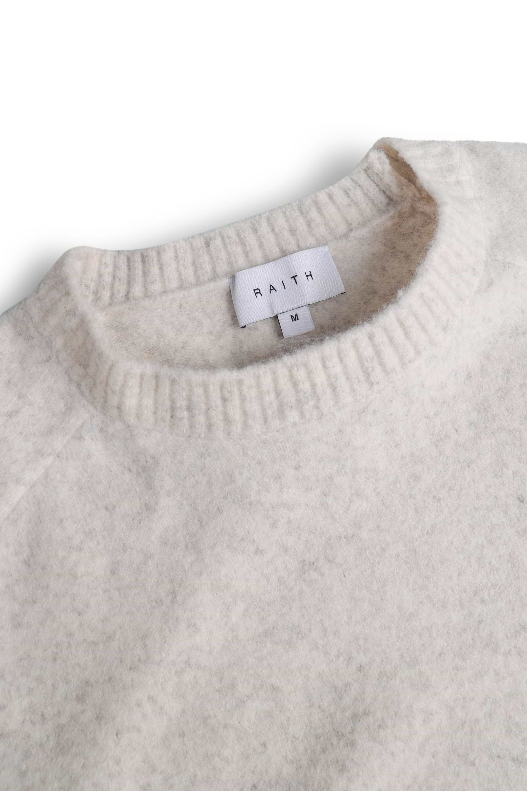 Mikkel Speckled Crew Neck Jumper - Oatmeal