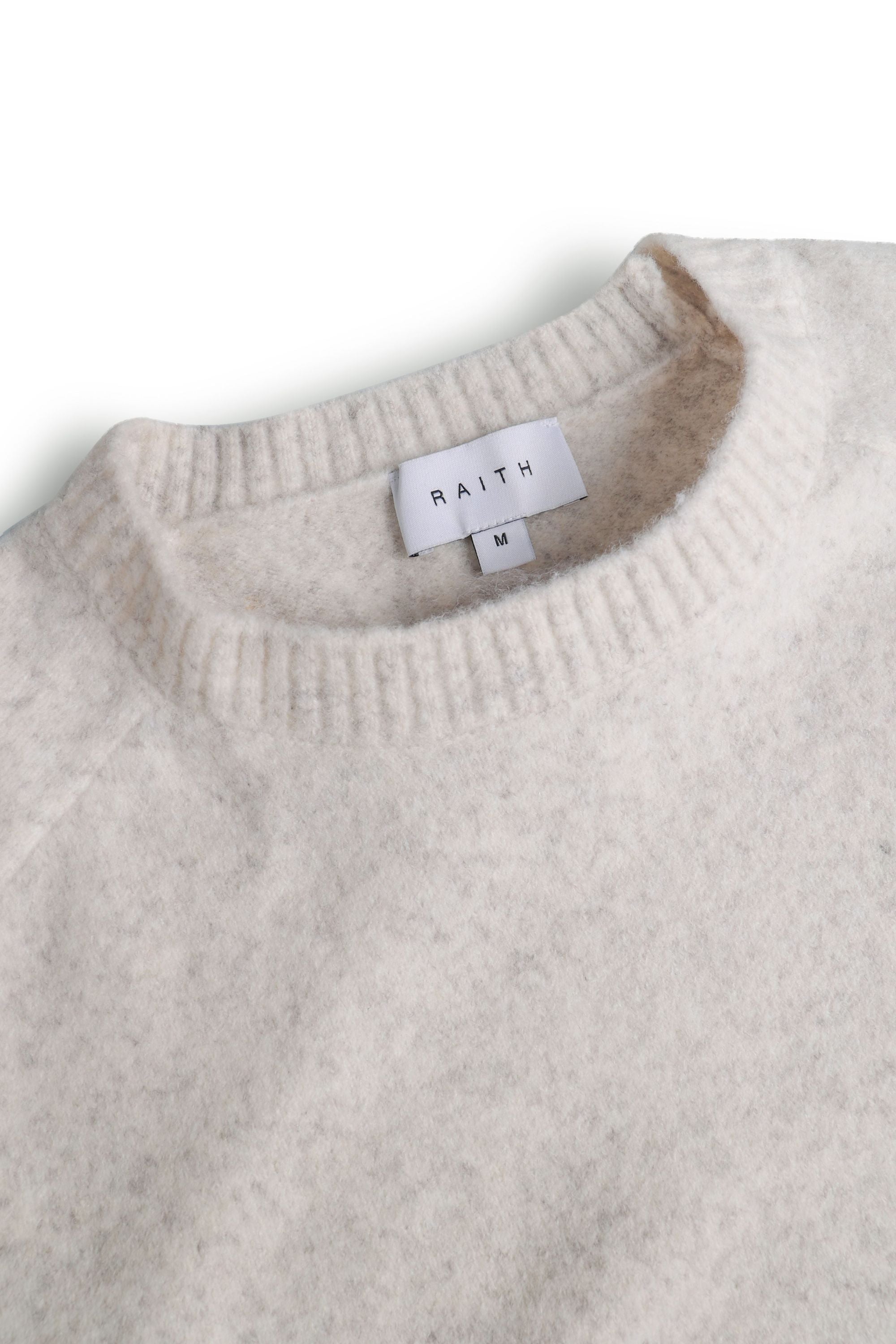 Mikkel Speckled Crew Neck Jumper - Oatmeal