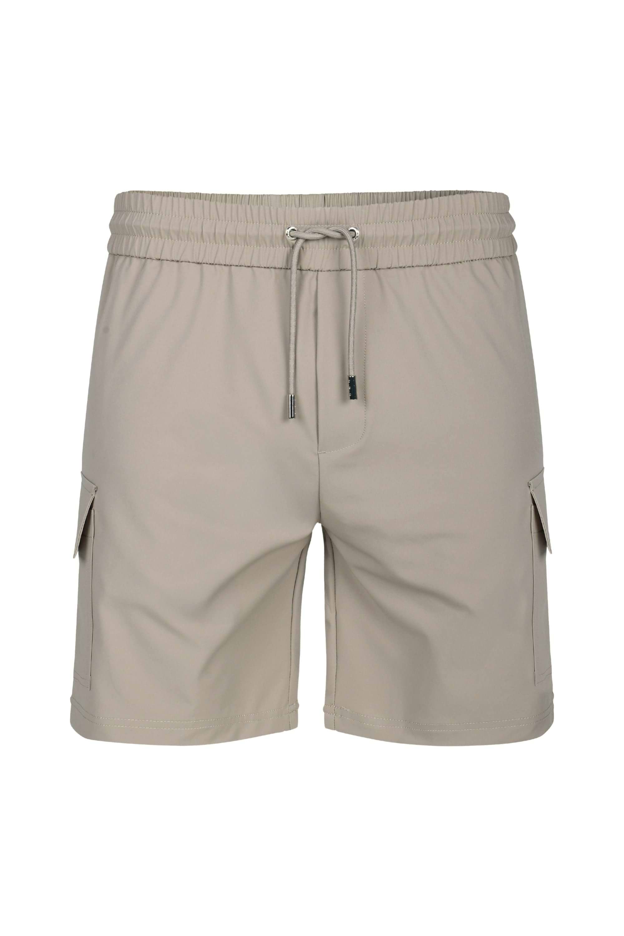 Milo Cargo Tech Shorts - Beige