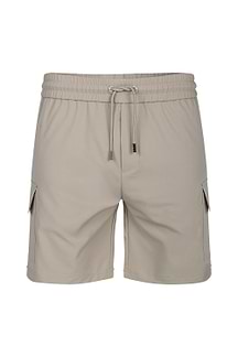 Milo Cargo Tech Shorts - Beige
