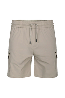 Milo Cargo Tech Shorts - Beige