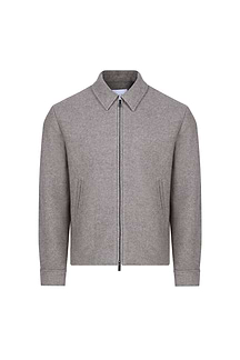 Alessio Blouson Jacket - Brown