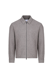 Alessio Blouson Jacket - Brown