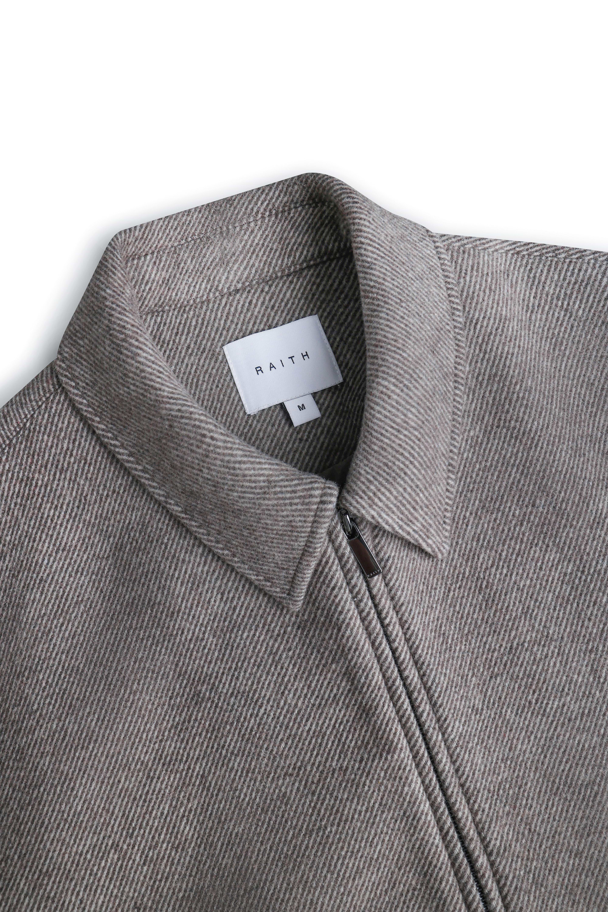 Alessio Blouson Jacket - Brown