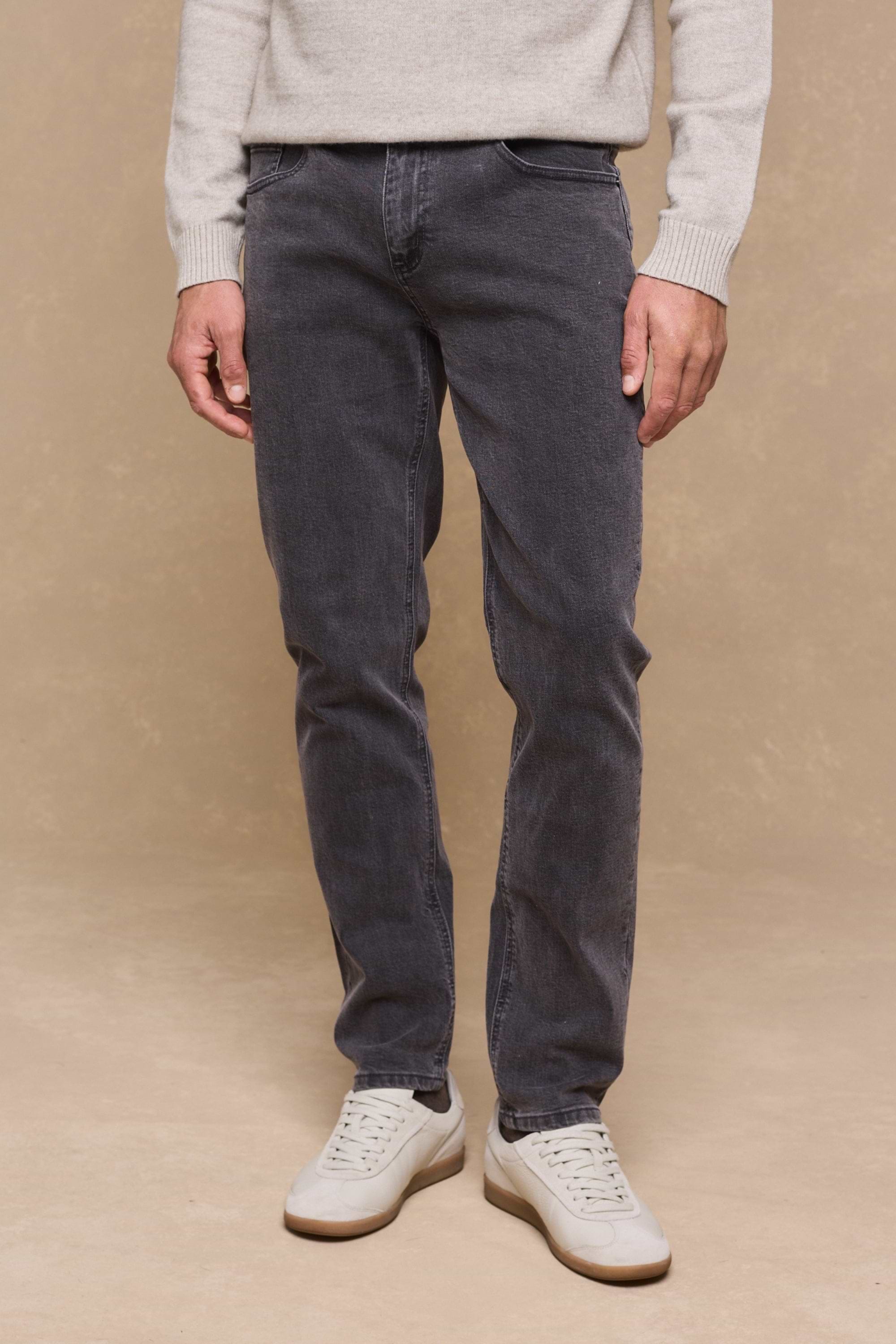 Marco Washed Jean - Washed Grey