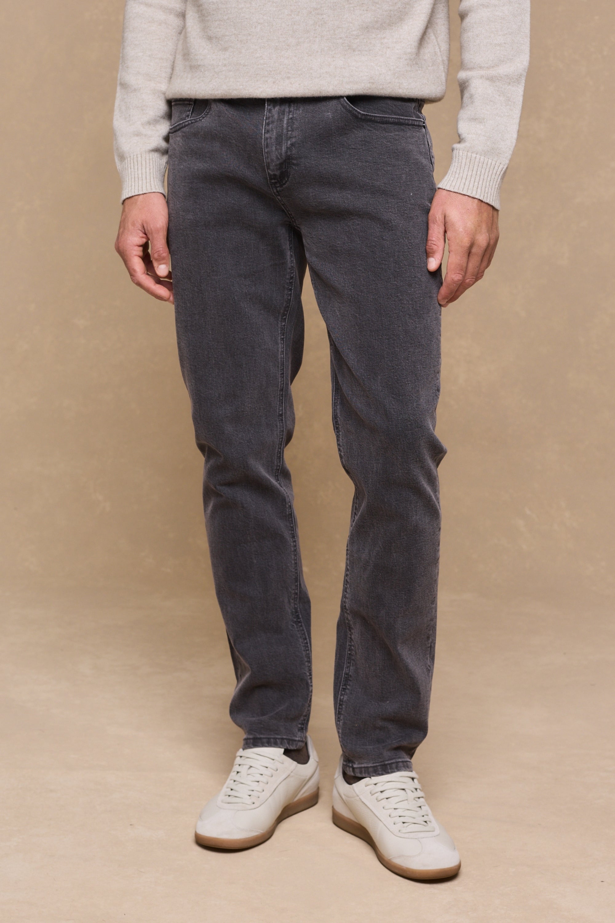 Marco Washed Jean - Washed Grey