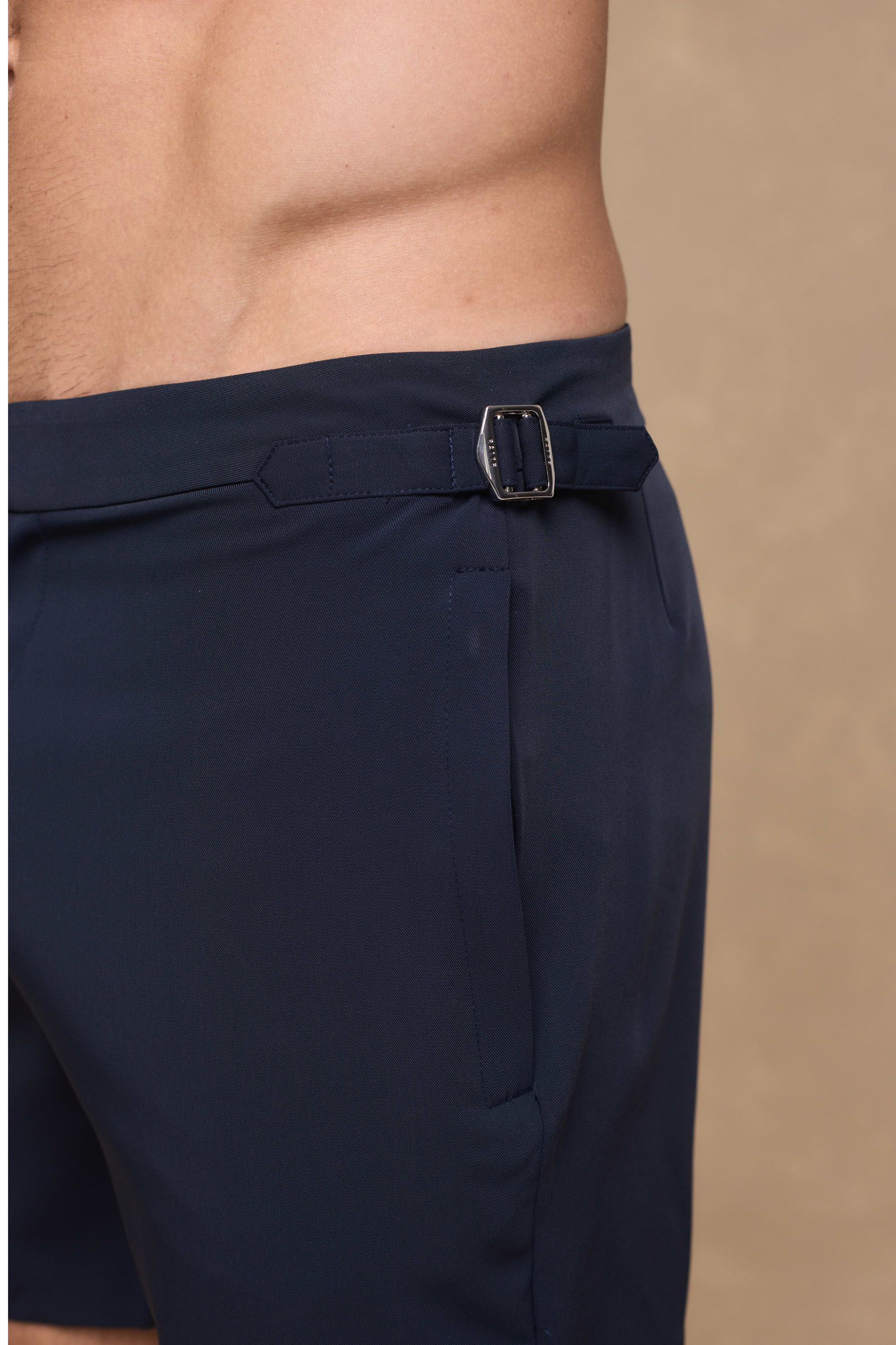 Barco Buckle Swim Short - Navy