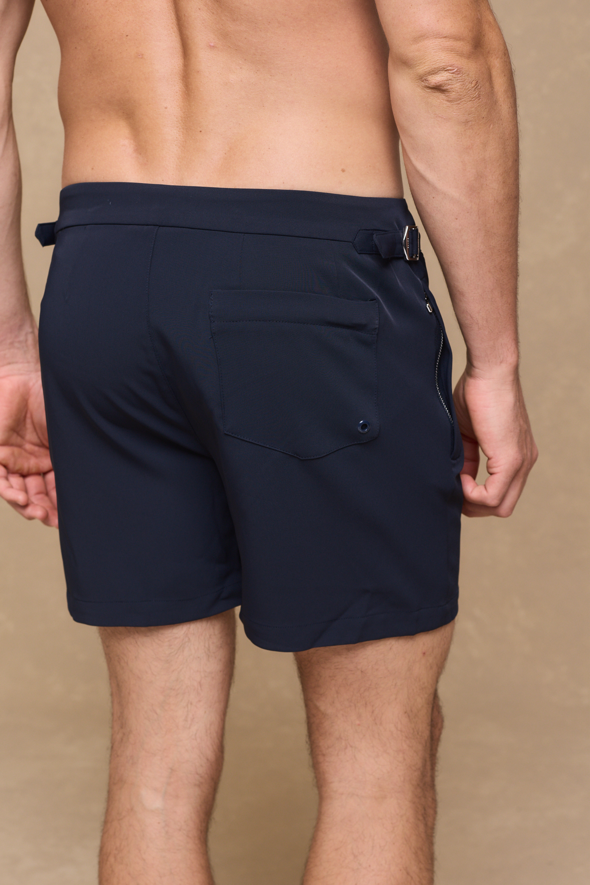 Barco Buckle Swim Short - Navy