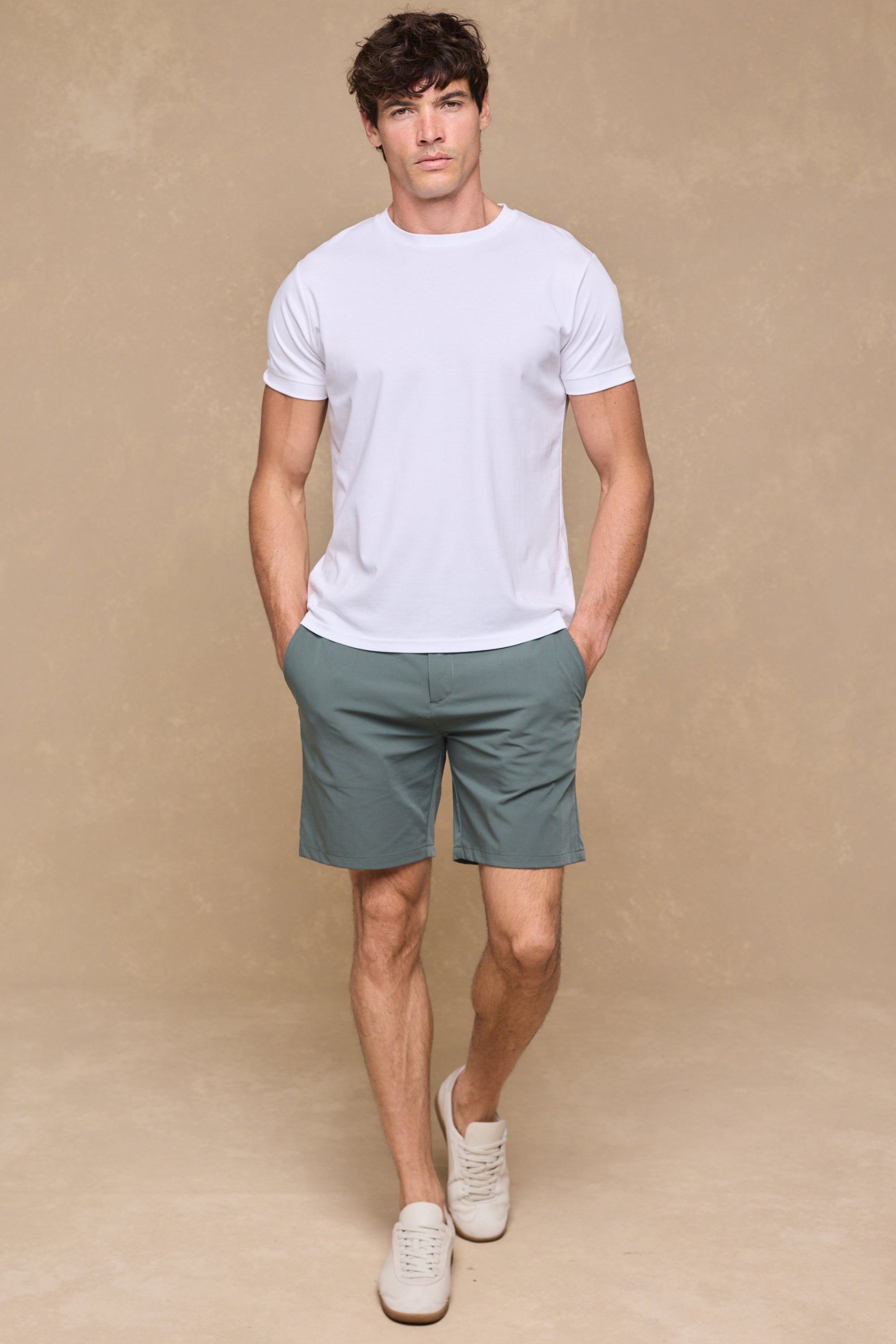 Luiz Hybrid Short - Sage
