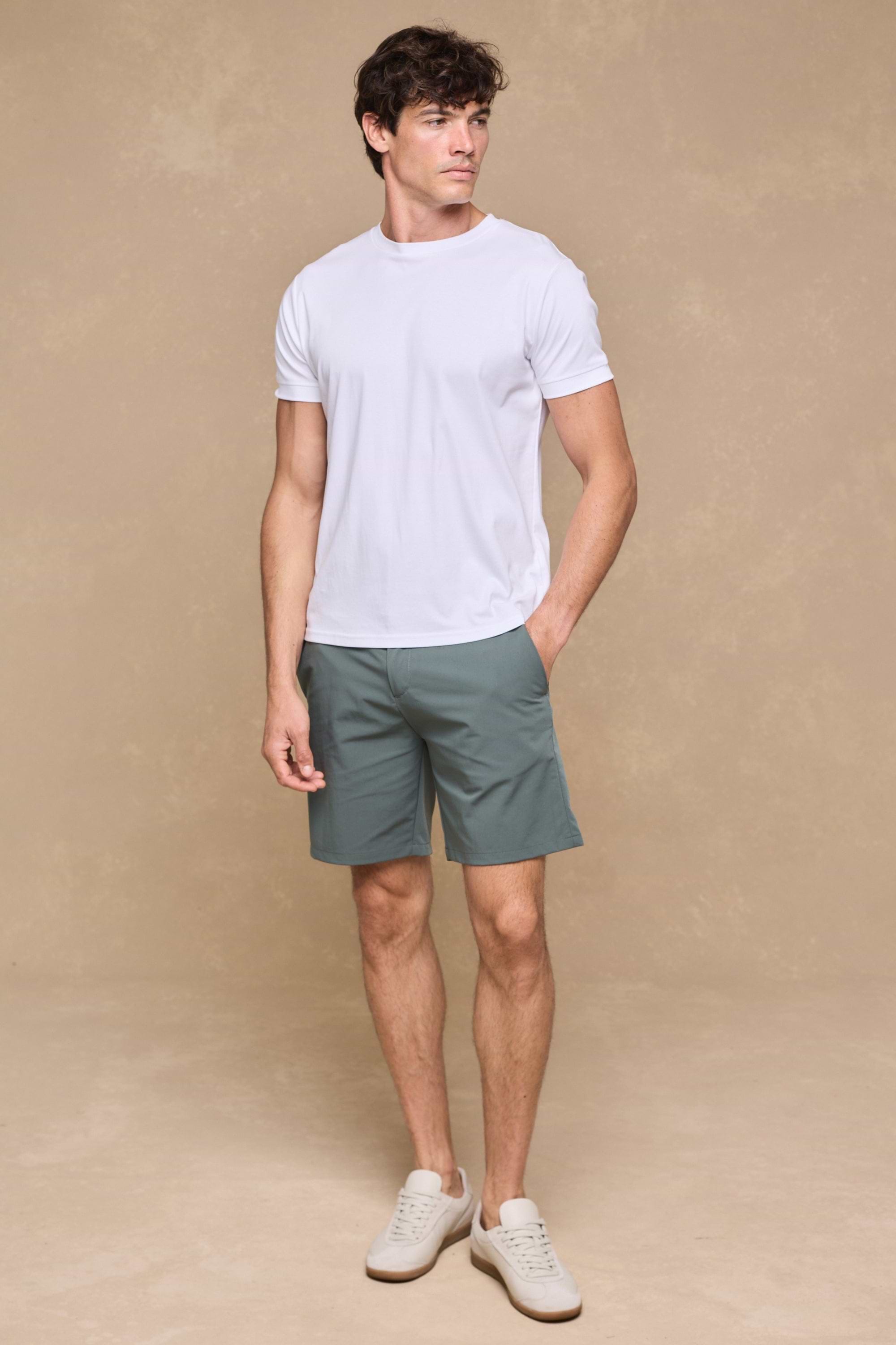 Luiz Hybrid Short - Sage