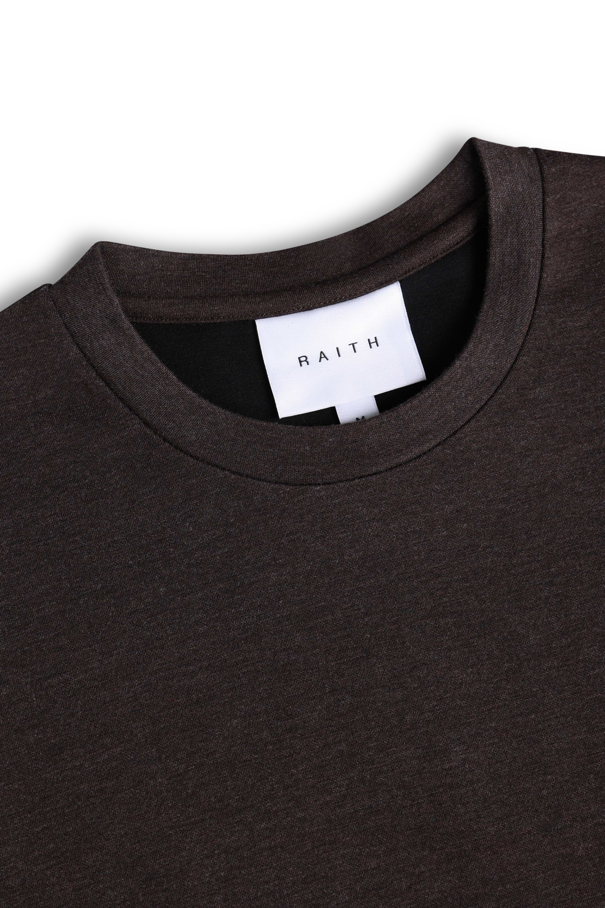Relaxed Fit T-Shirt - Brown Marl
