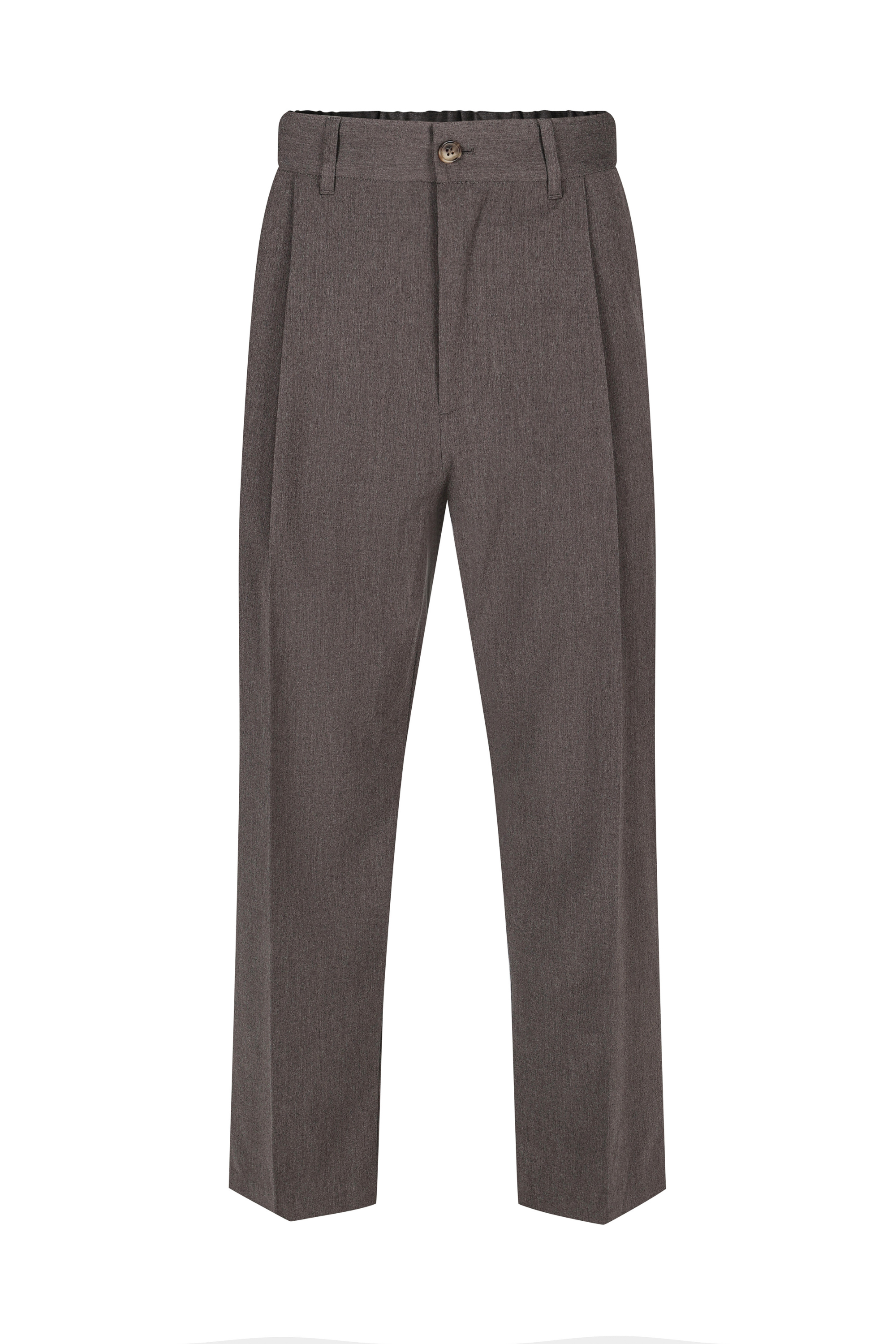 Romeo Tailored Trouser - Taupe Marl