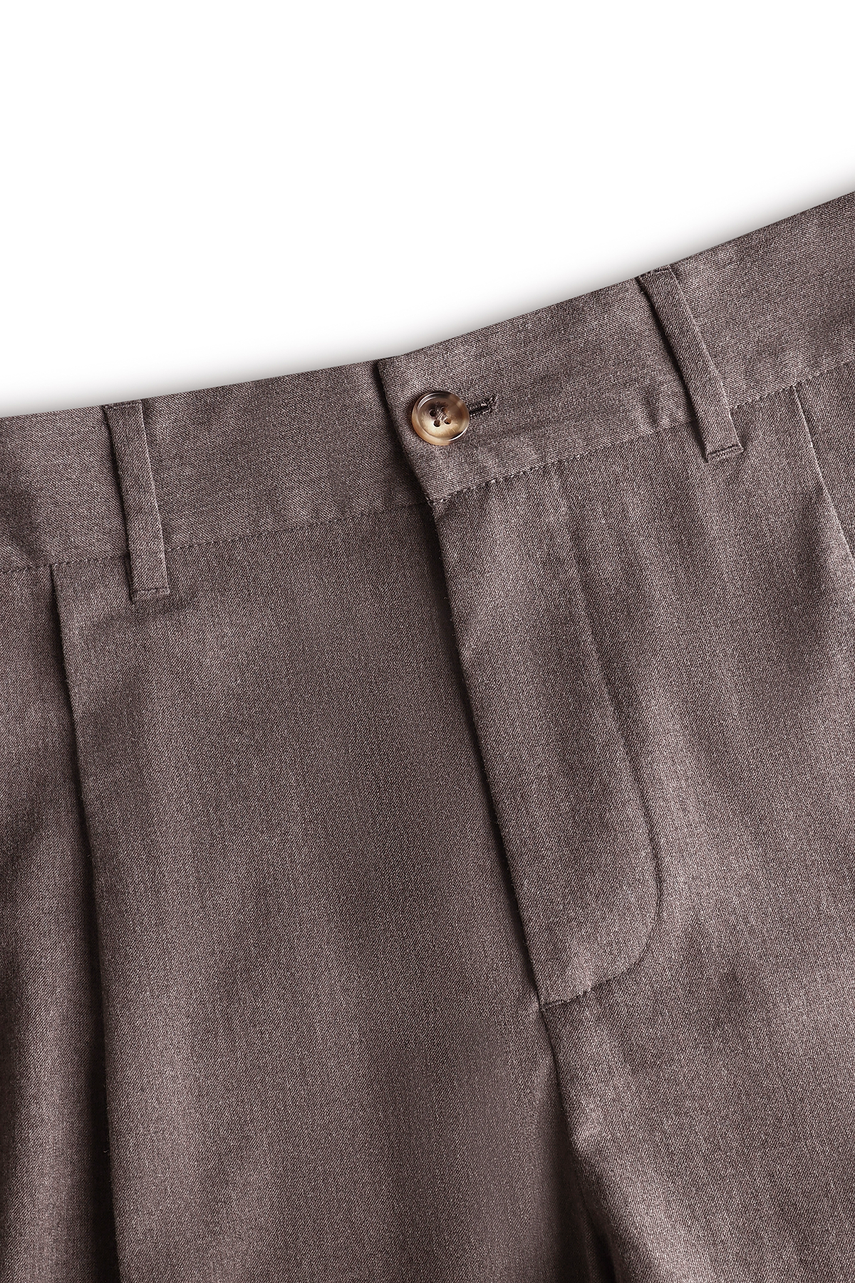 Romeo Tailored Trouser - Taupe Marl