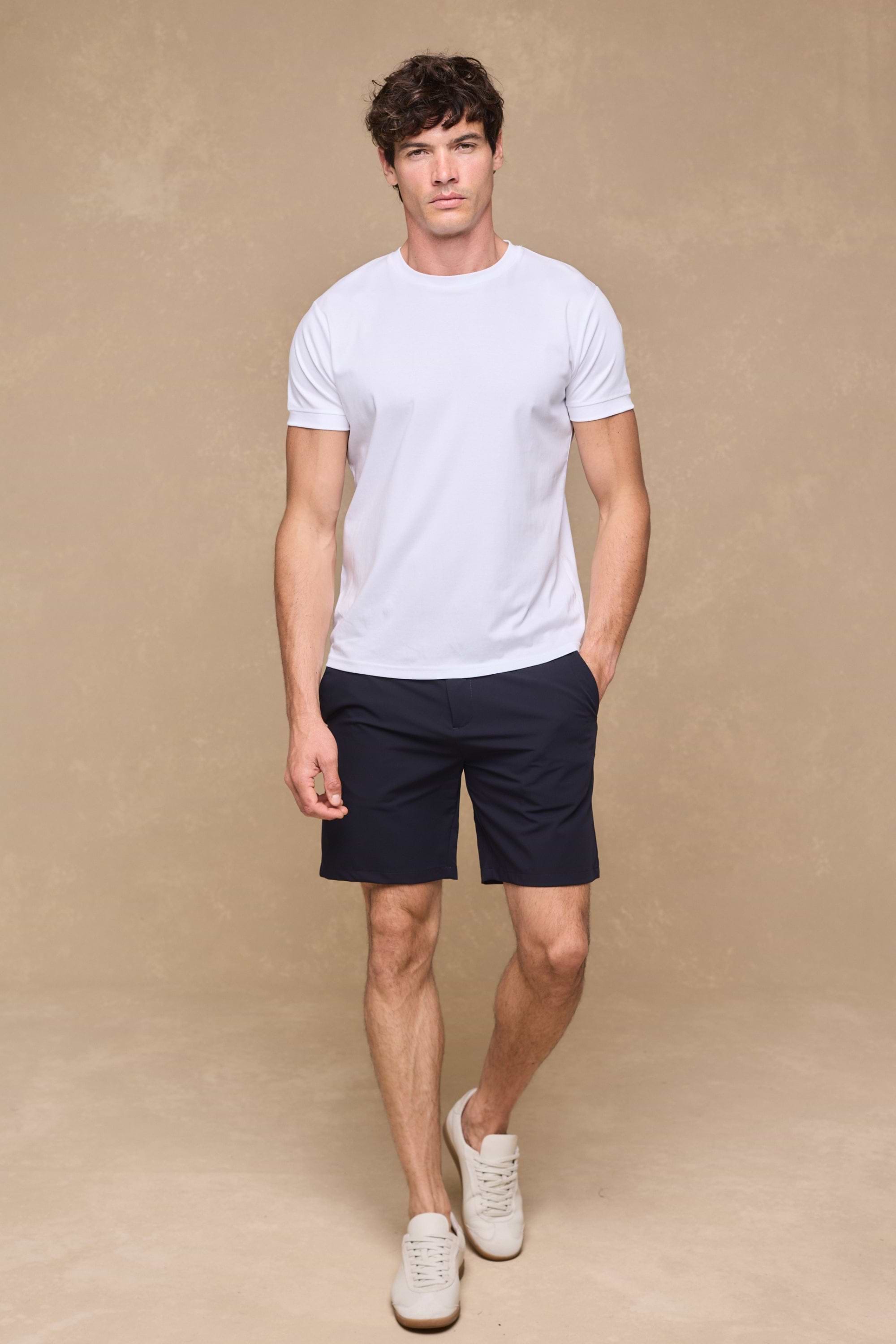 Luiz Hybrid Short - Navy