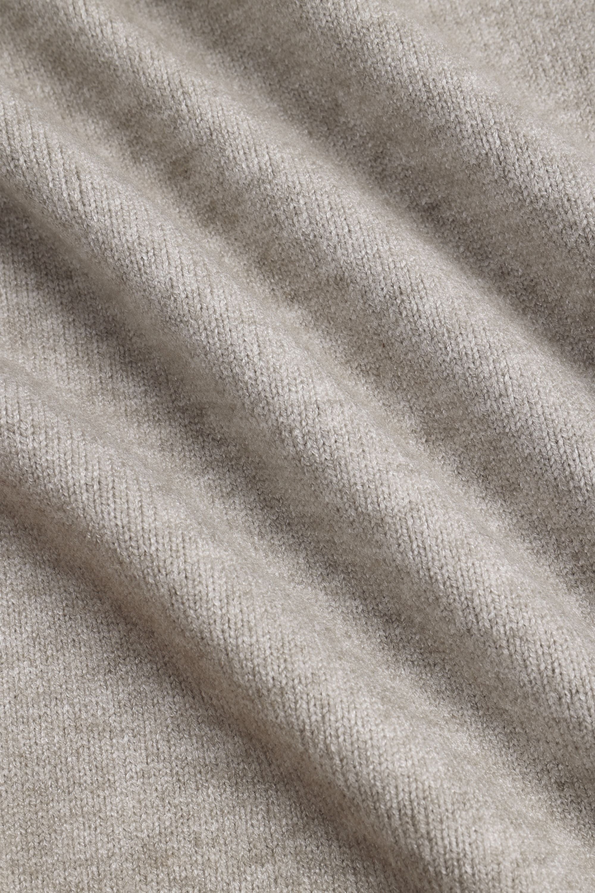 Lando Strickpullover mit Rundhalsausschnitt - Haferflocken 