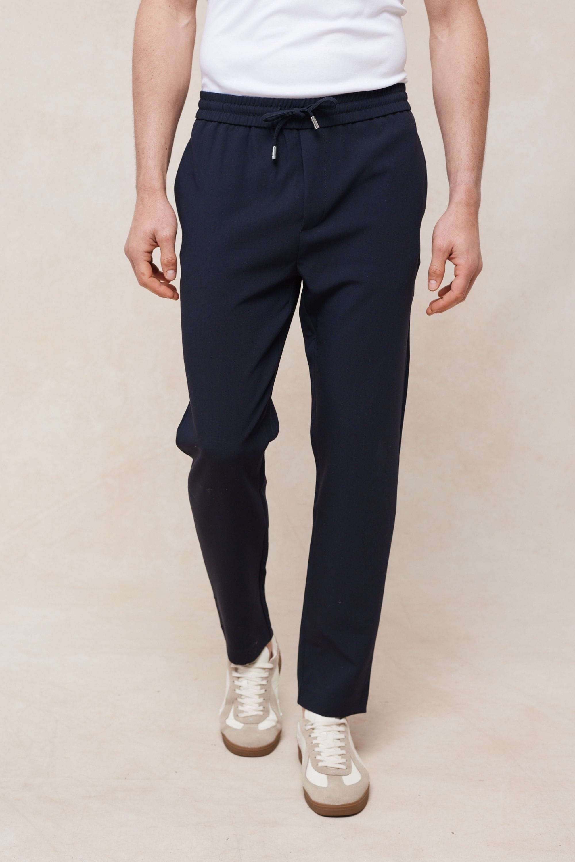 Mateo Tapered Trouser - Dark Navy