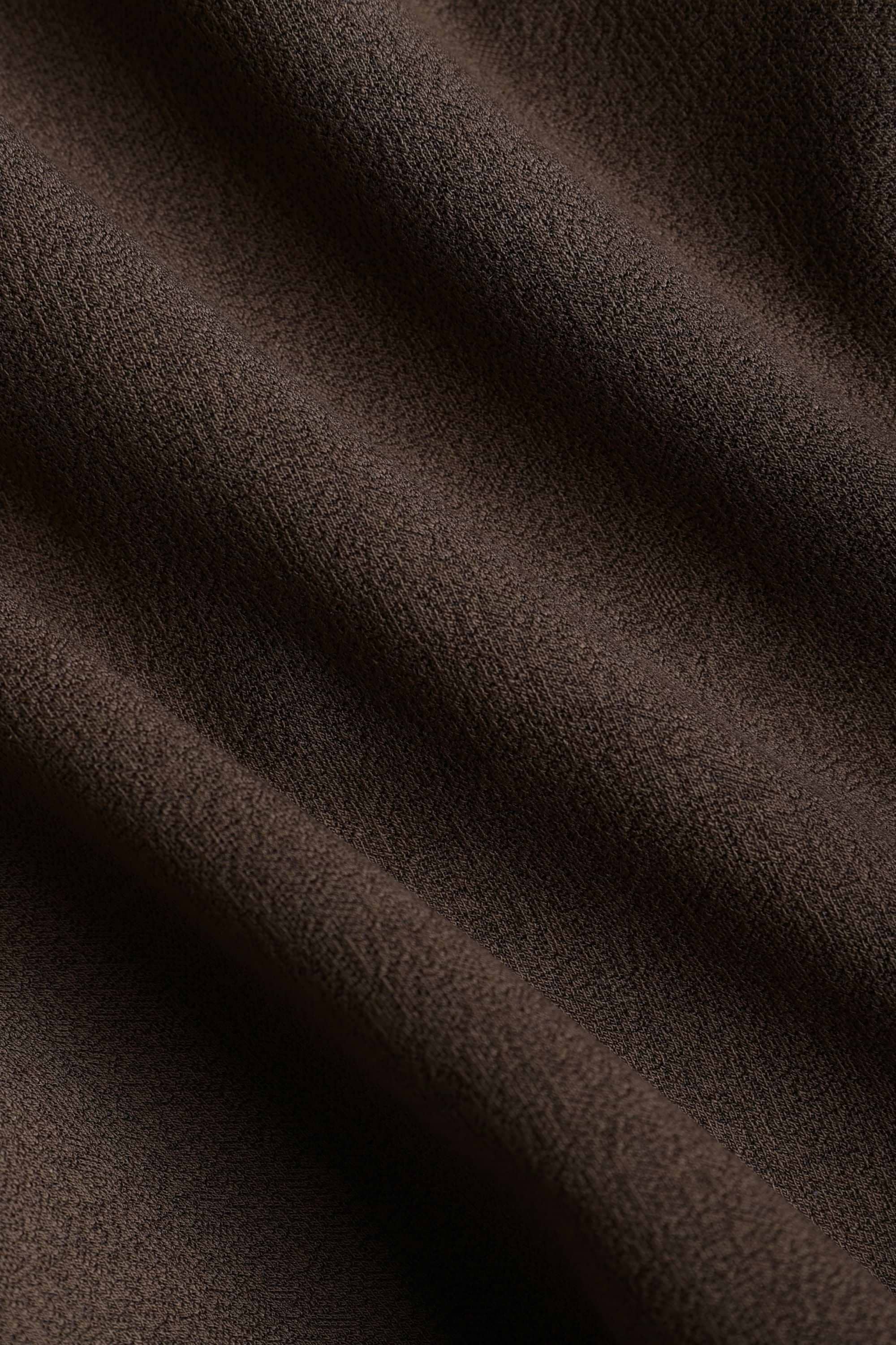 Tomas Elasticated Waist Short - Dark Brown