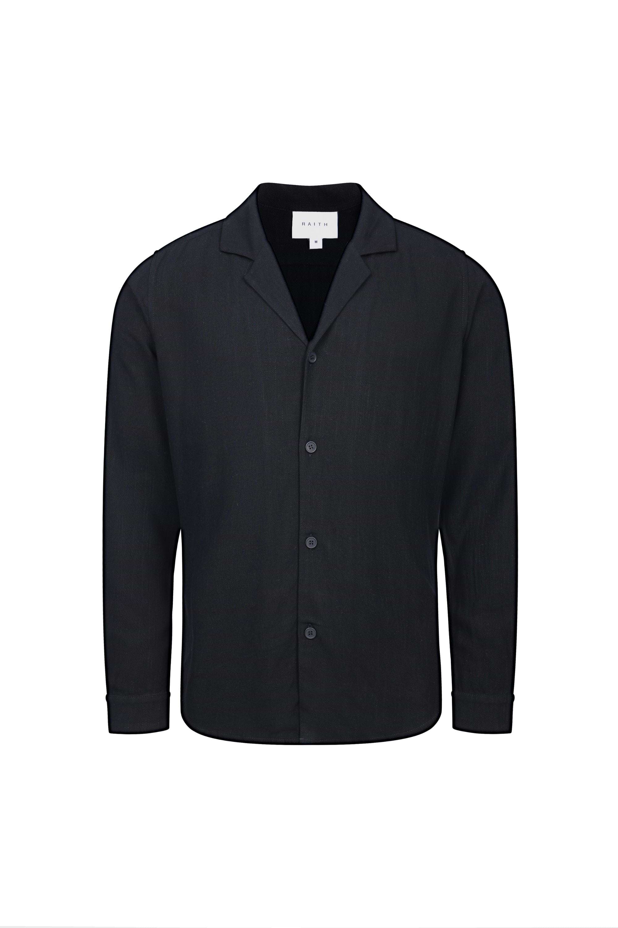 Cami Linen Shirt - Black