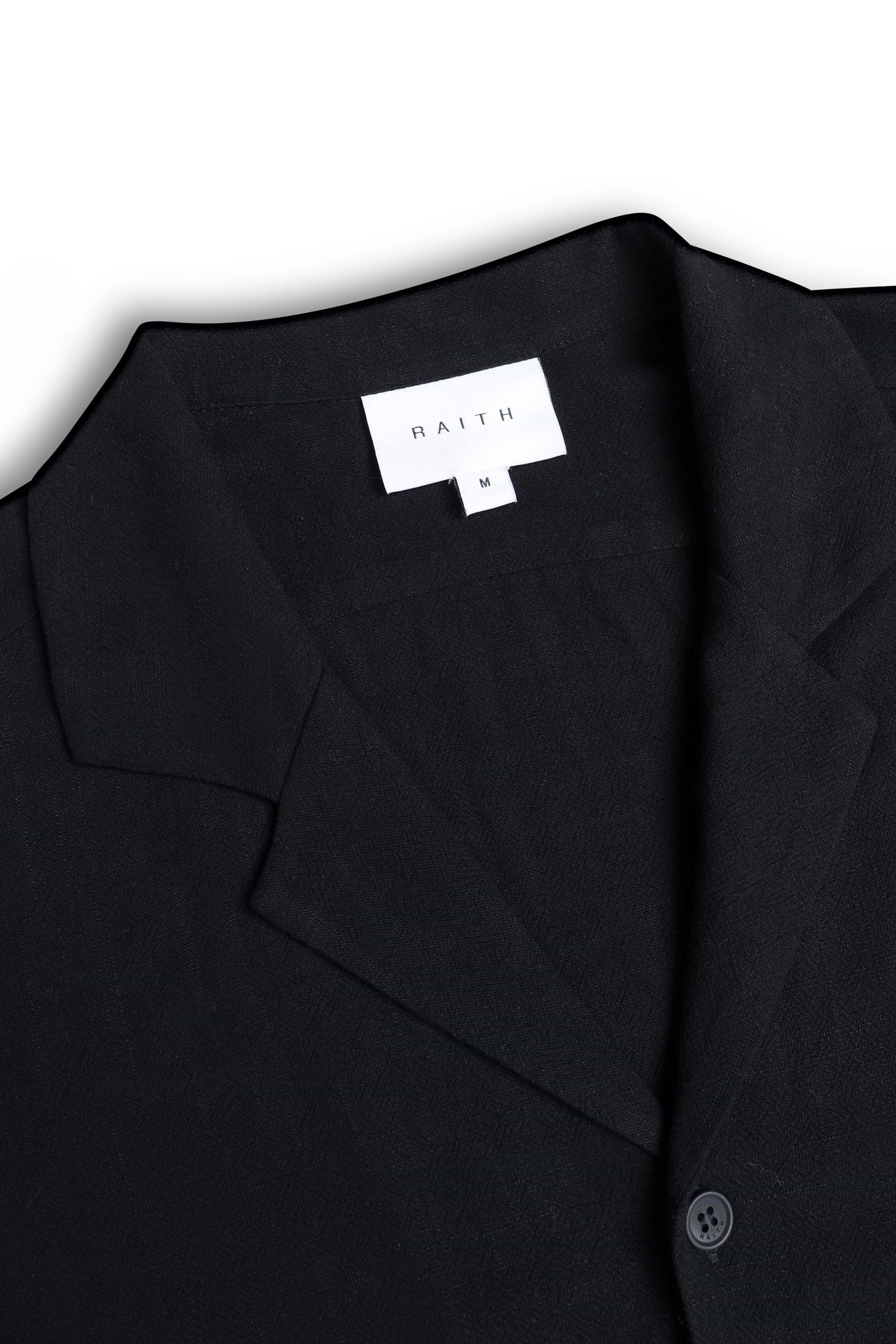 Cami Linen Shirt - Black