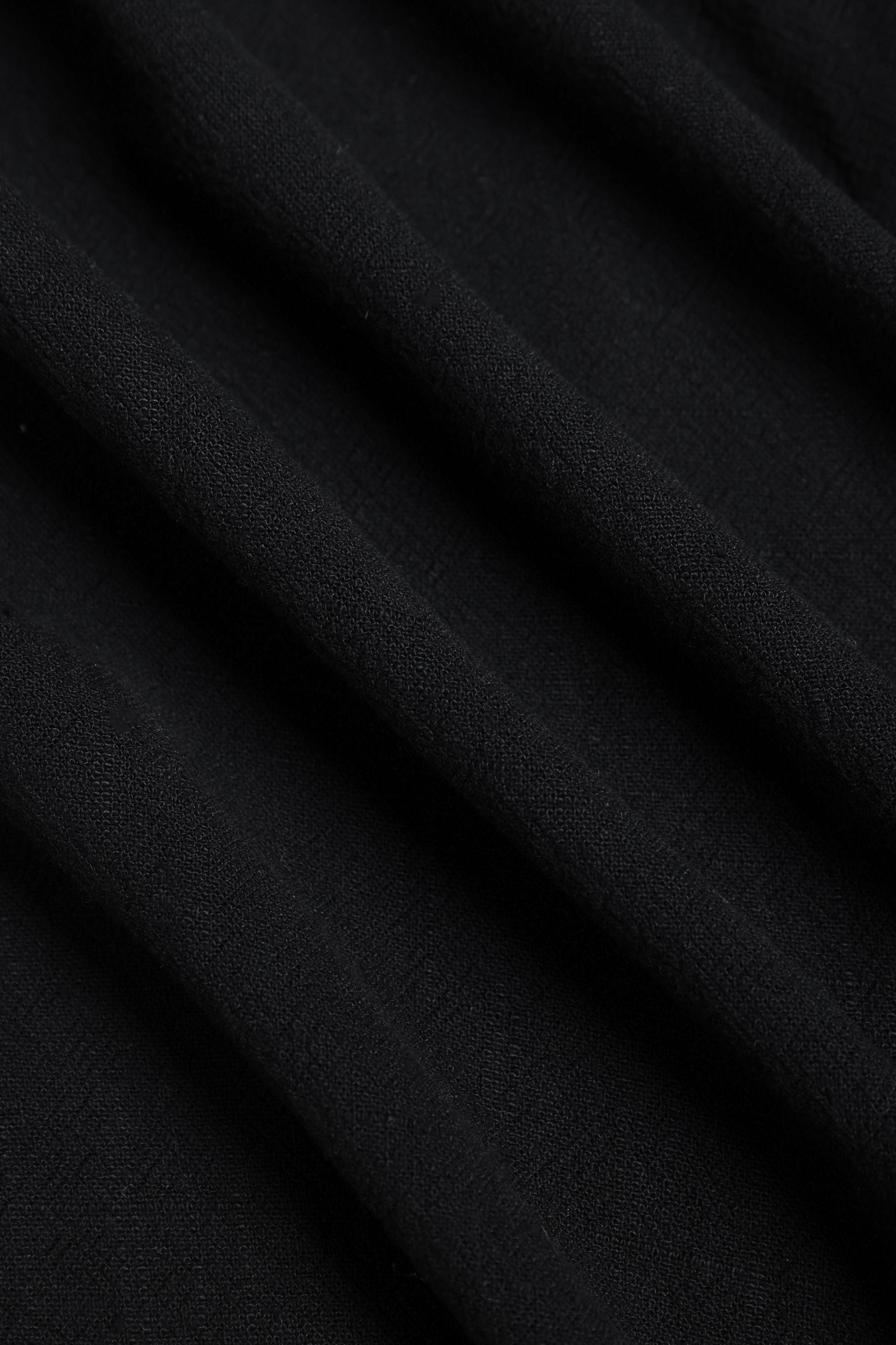 Cami Linen Shirt - Black