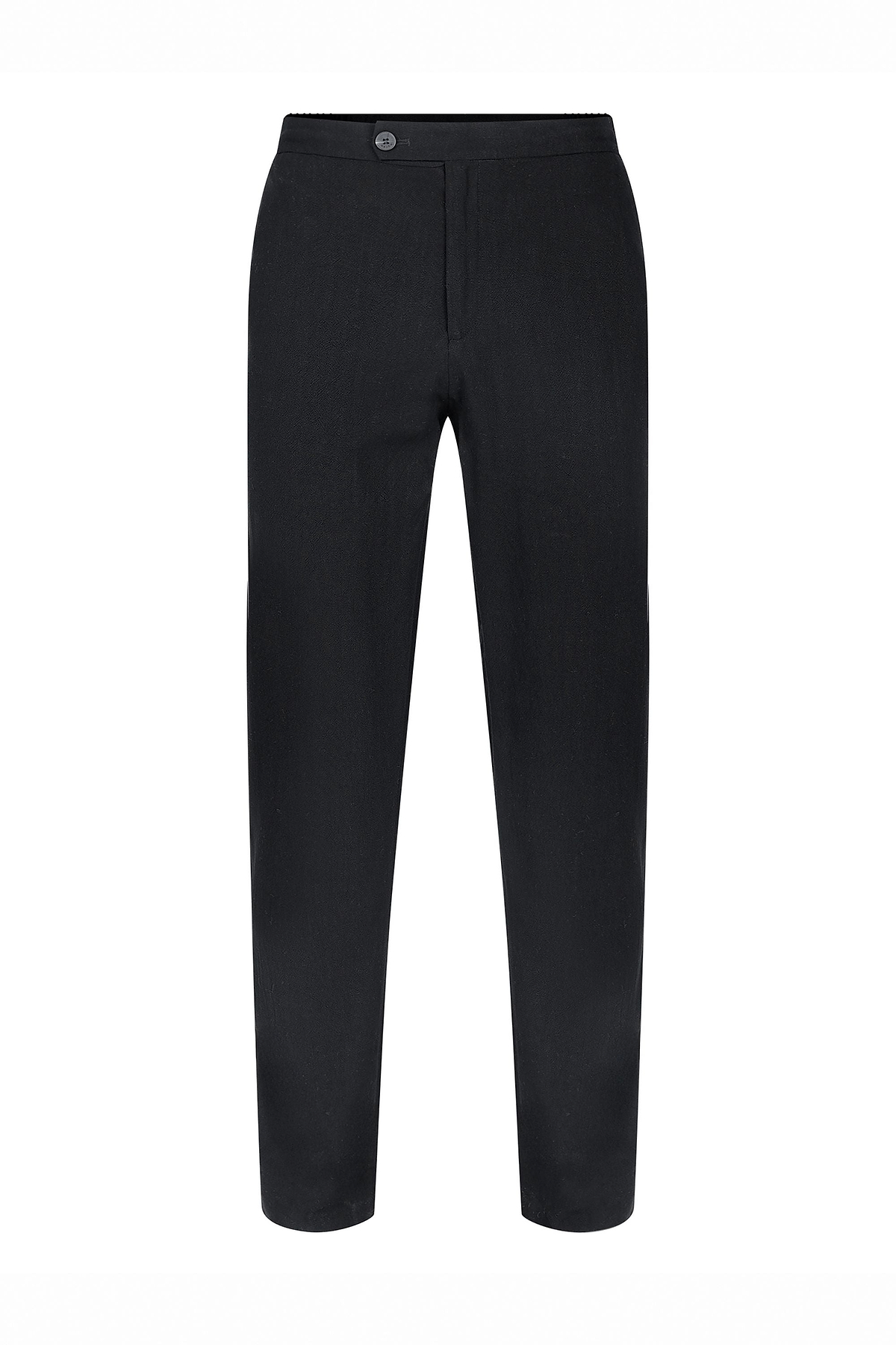 Cami Linen Straight Leg Trouser - Black
