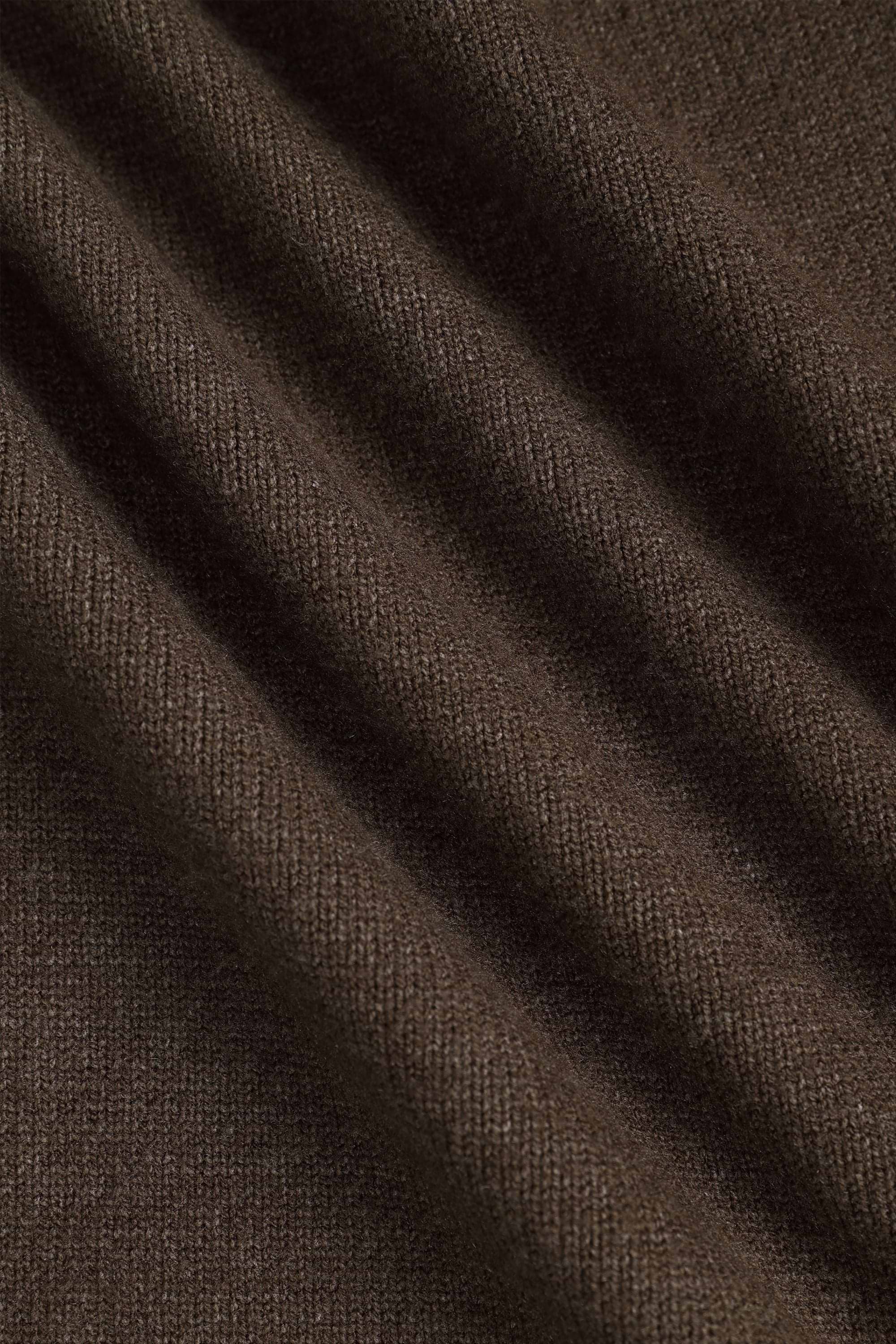 Lando Crew Neck Knit Sweater - Brown Marl
