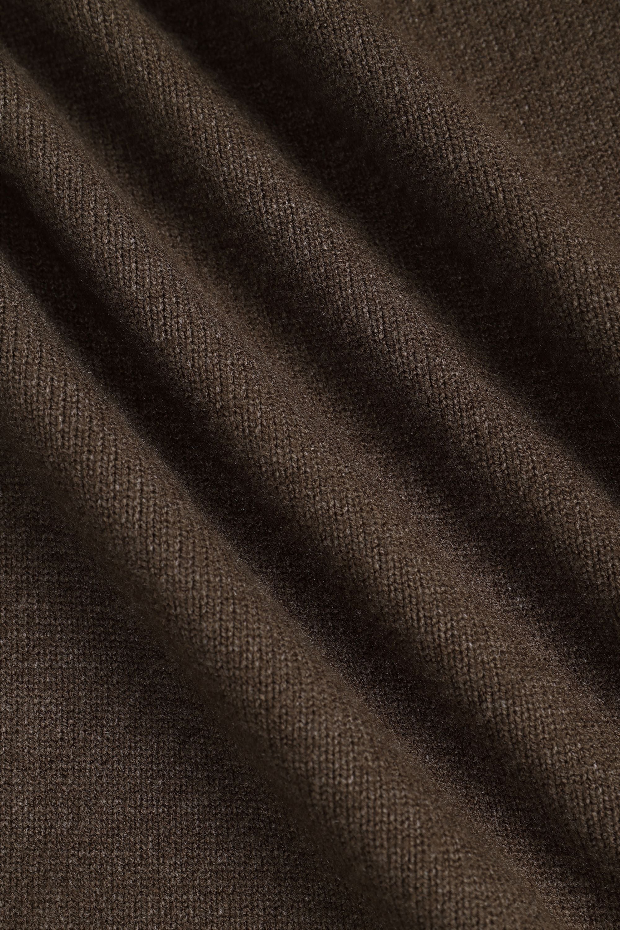 Lando Crew Neck Knit Sweater - Brown Marl