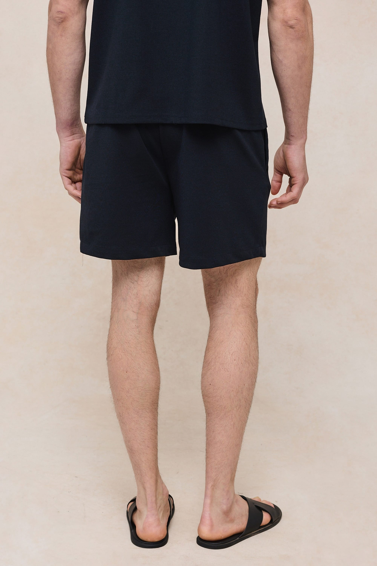 Tomas Textured Short  - Navy