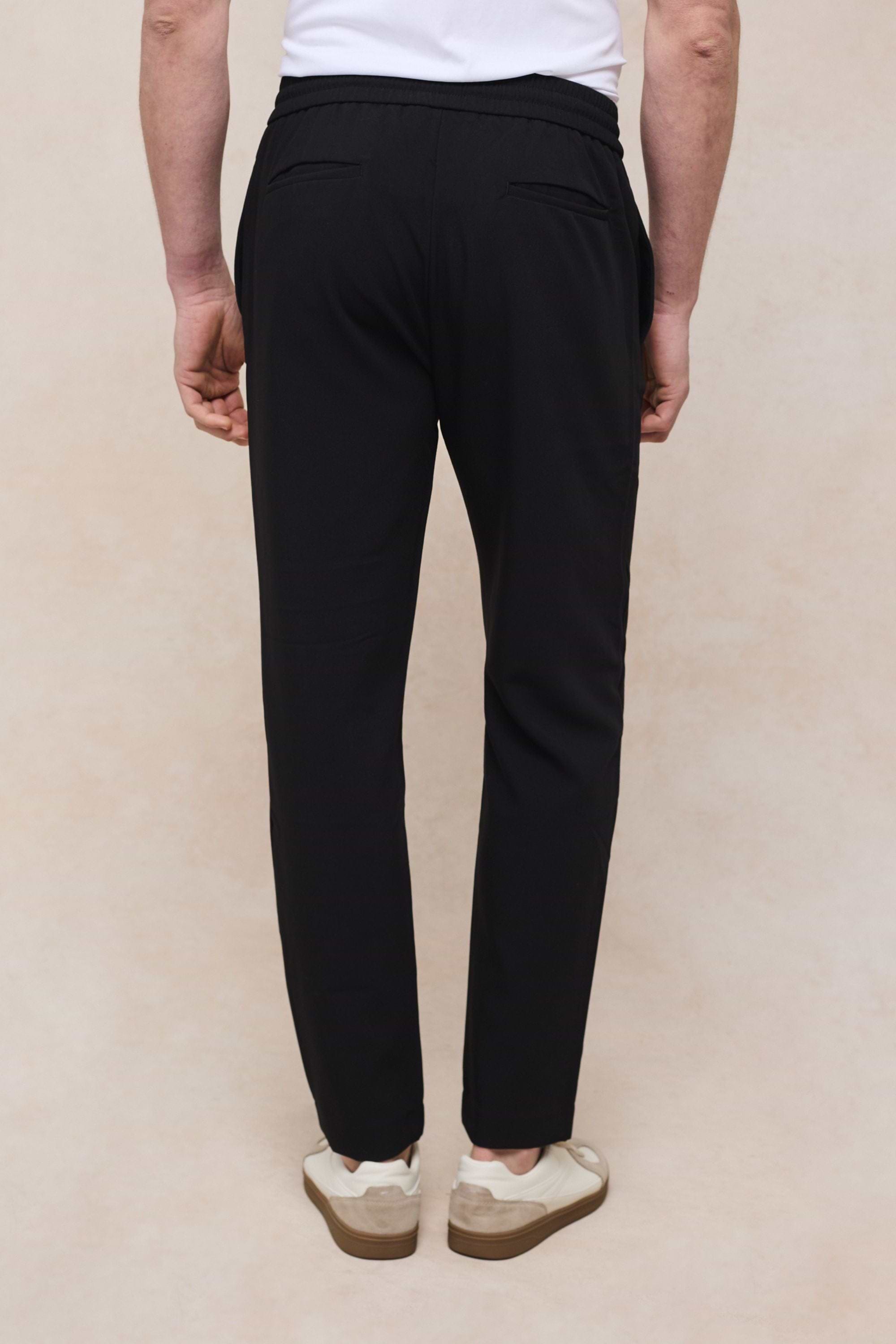 Mateo Tapered Trouser - Black