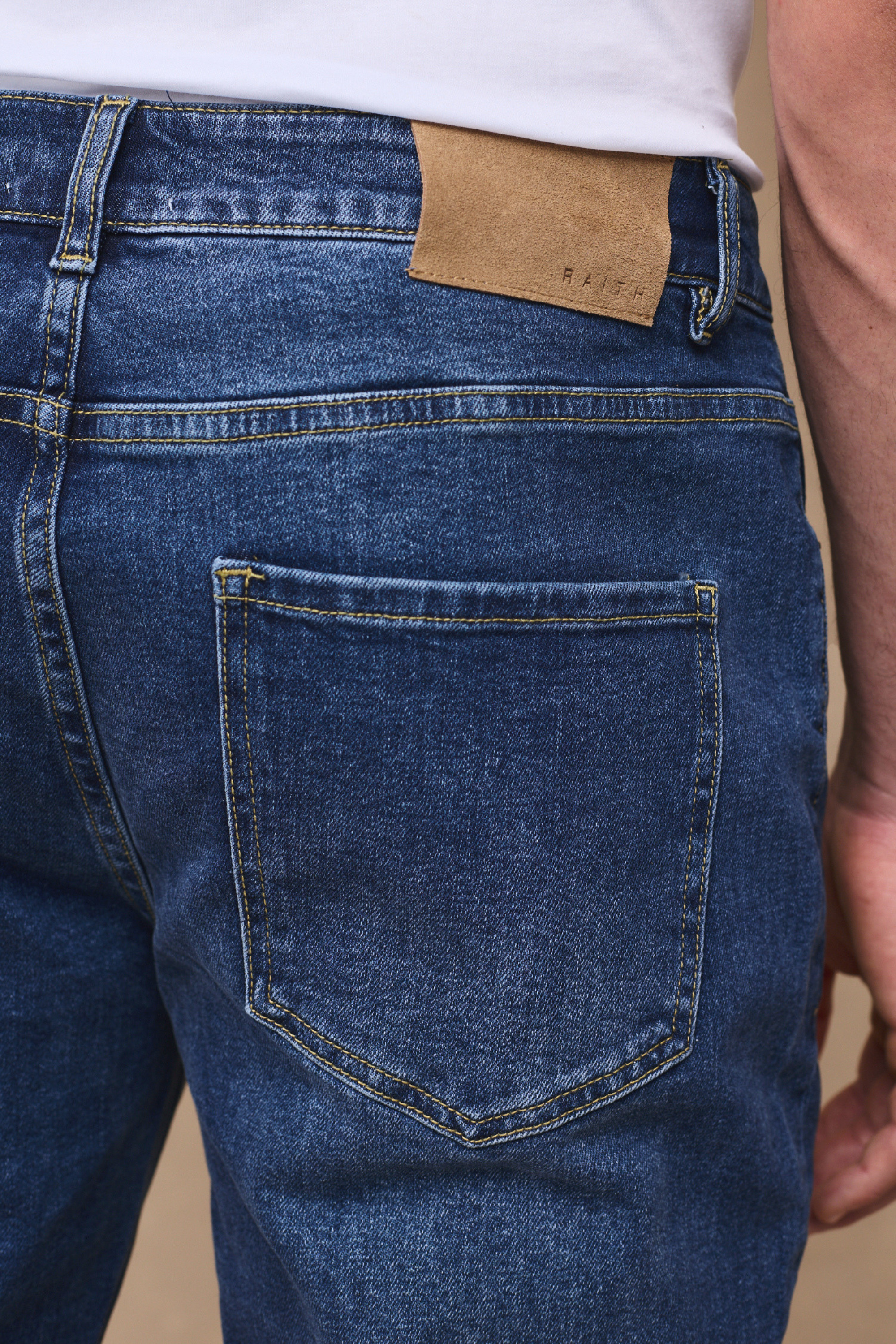Marco Washed Jean - Mid Wash Indigo