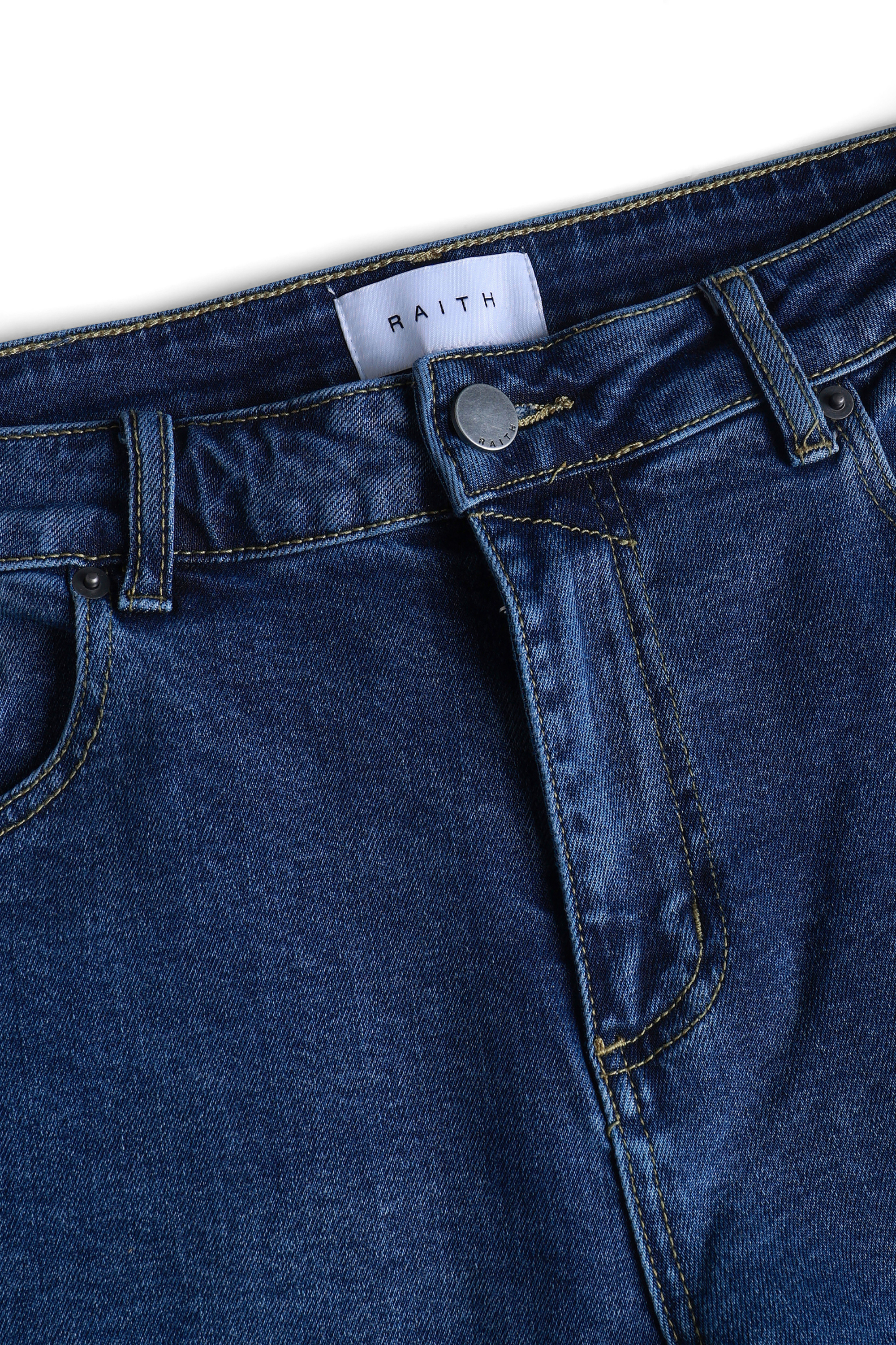 Marco Washed Jean - Mid Wash Indigo
