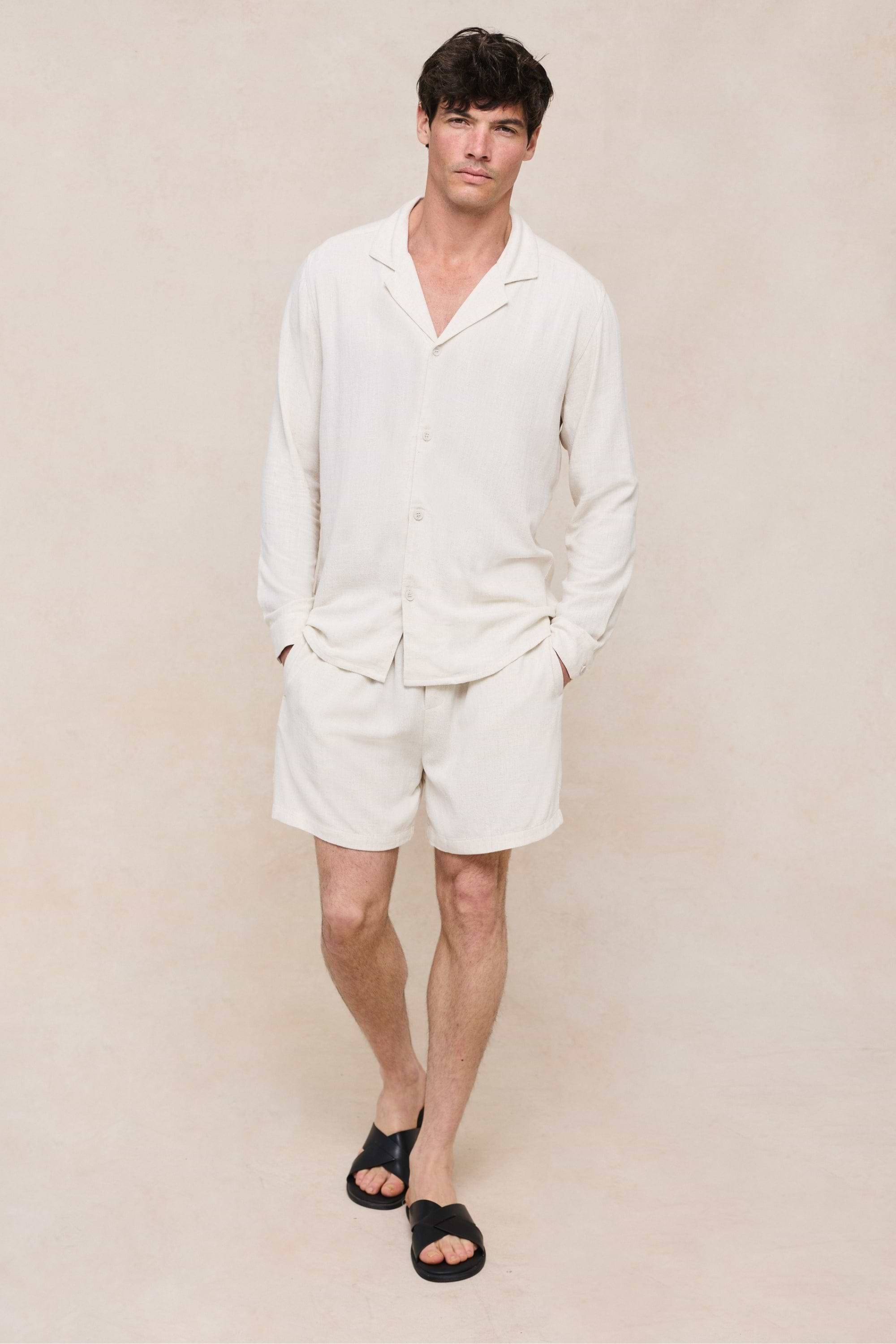 Cami Linen Short - Oatmeal