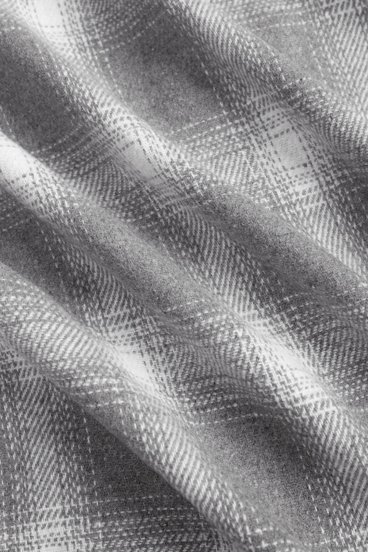 Vienna Checked Overshirt - Sage/Ivory