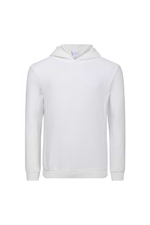 Zarco Crinkled Jersey Hoodie - Ivory