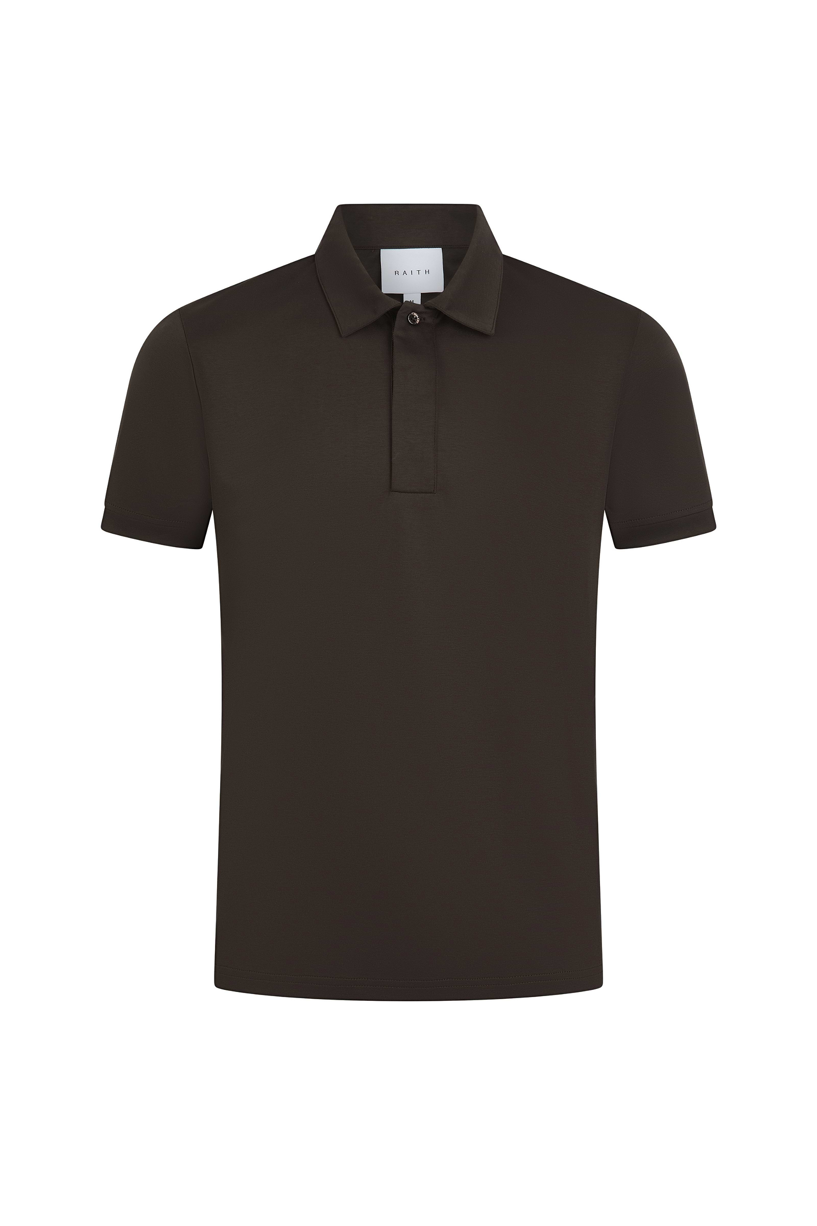 Santi Mercerised Polo Shirt - Brown