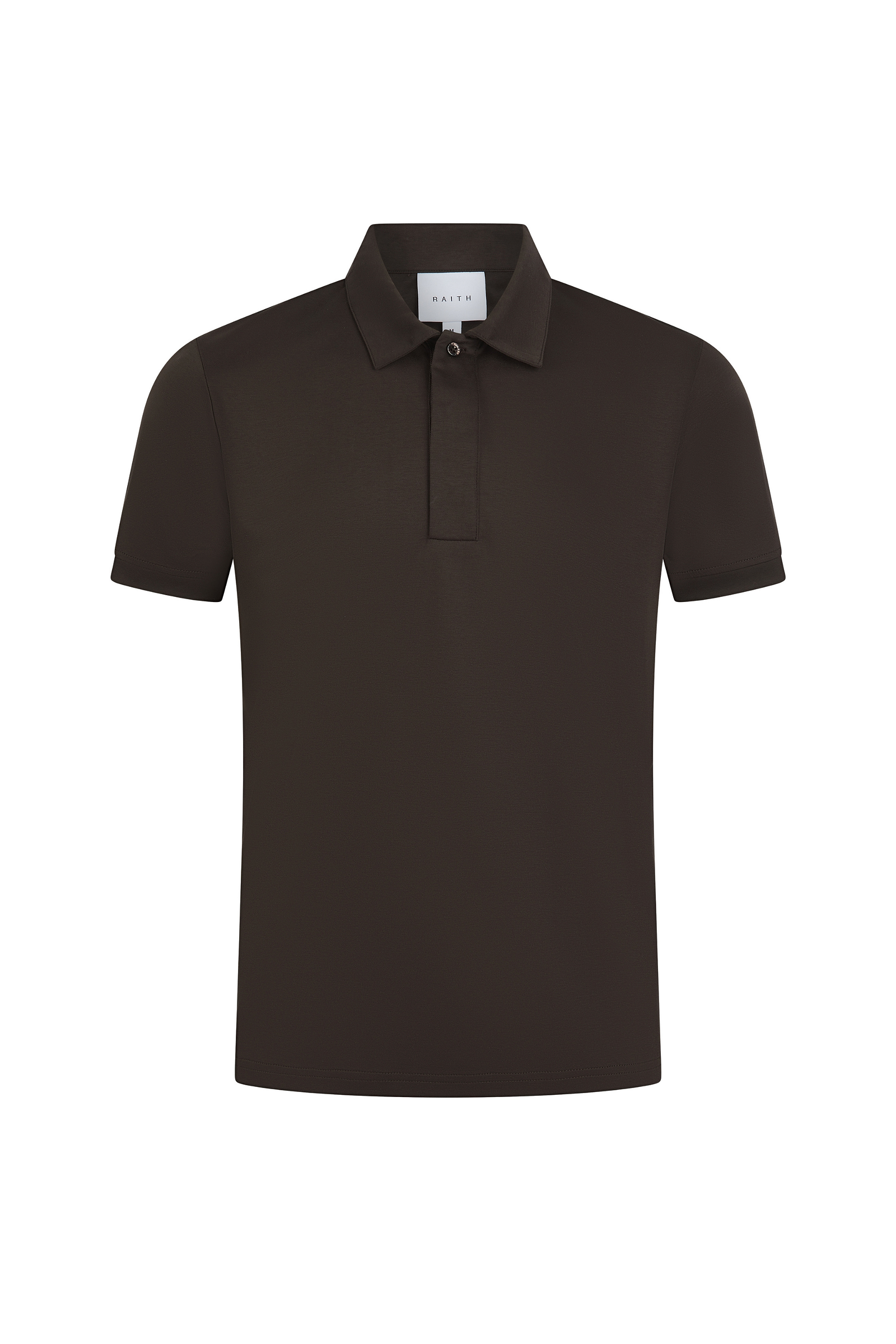 Santi Mercerised Polo Shirt - Brown