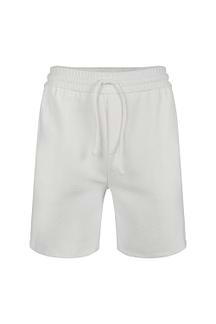 Zarco Crinkled Jersey Short - Ivory