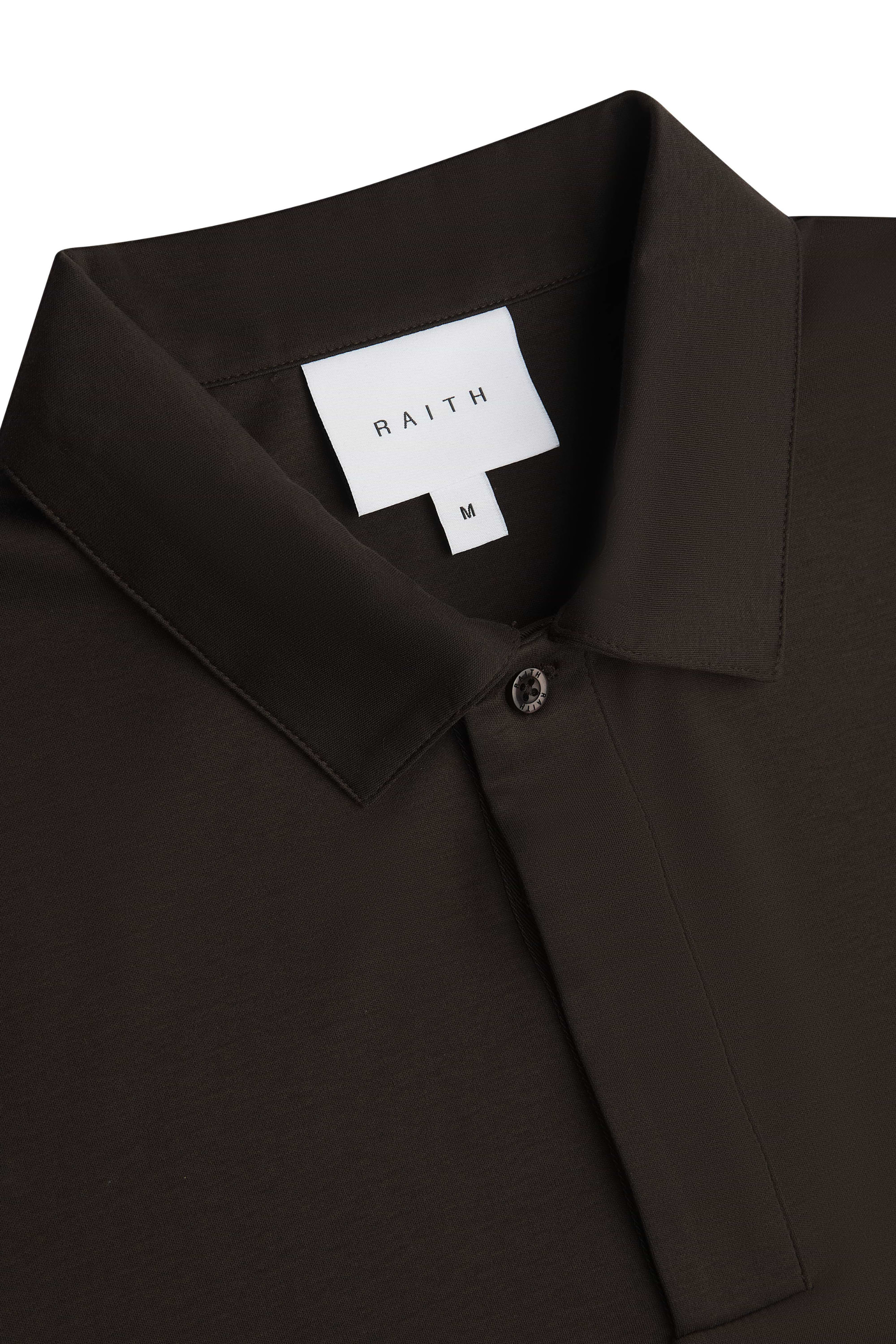 Santi Mercerised Polo Shirt - Brown