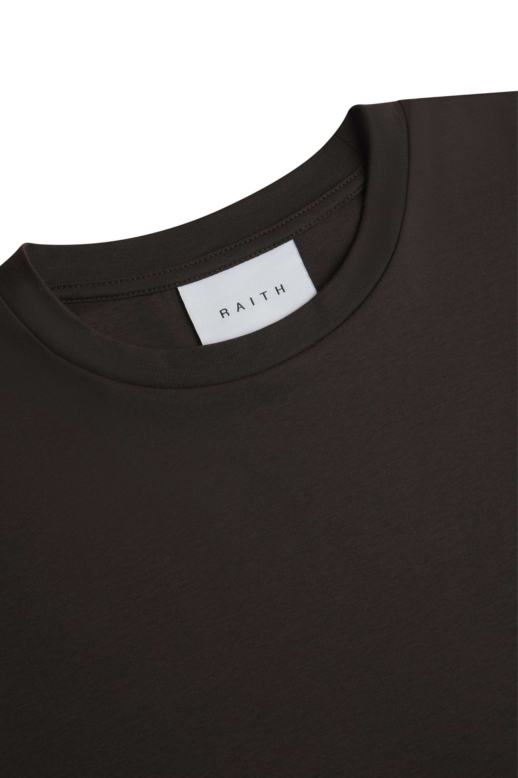 Luxe Mercerised T-Shirt - Brown