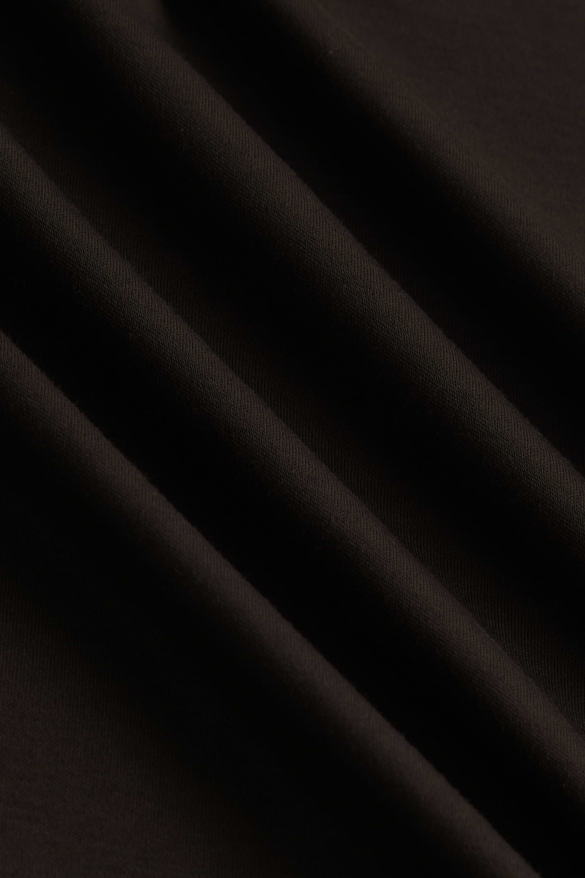 Luxe Mercerised T-Shirt - Brown