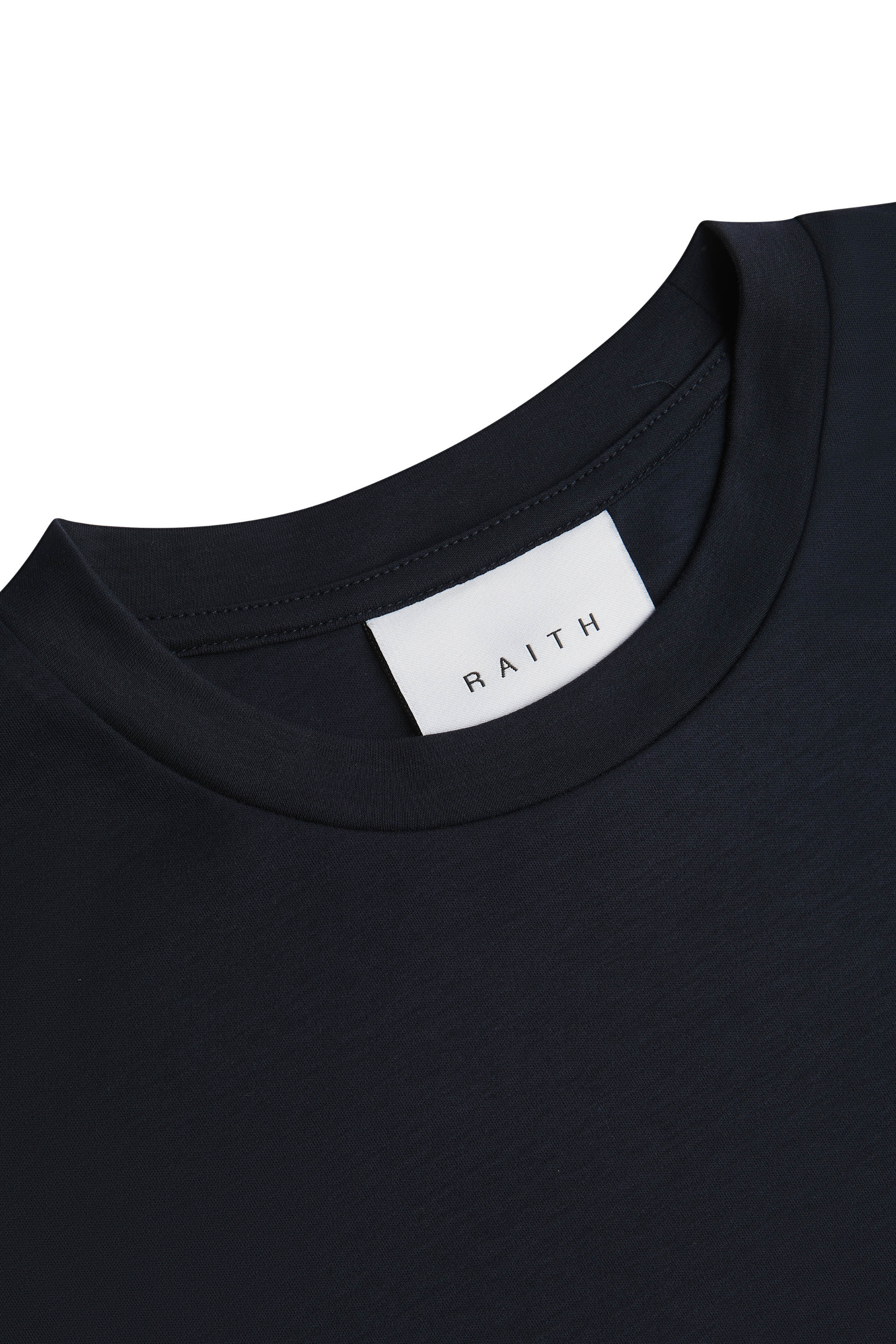 Luxe Mercerised T-Shirt - Navy