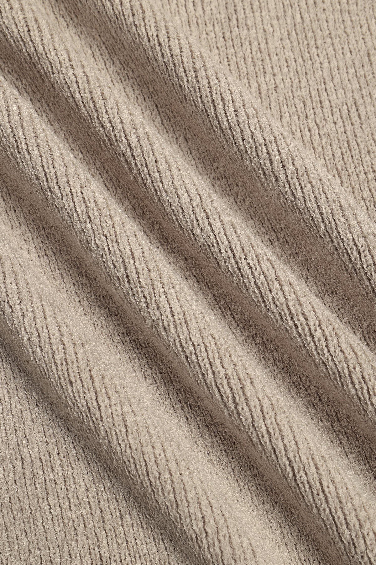 Sorelle Short Sleeve Rib Knit Polo - Sand