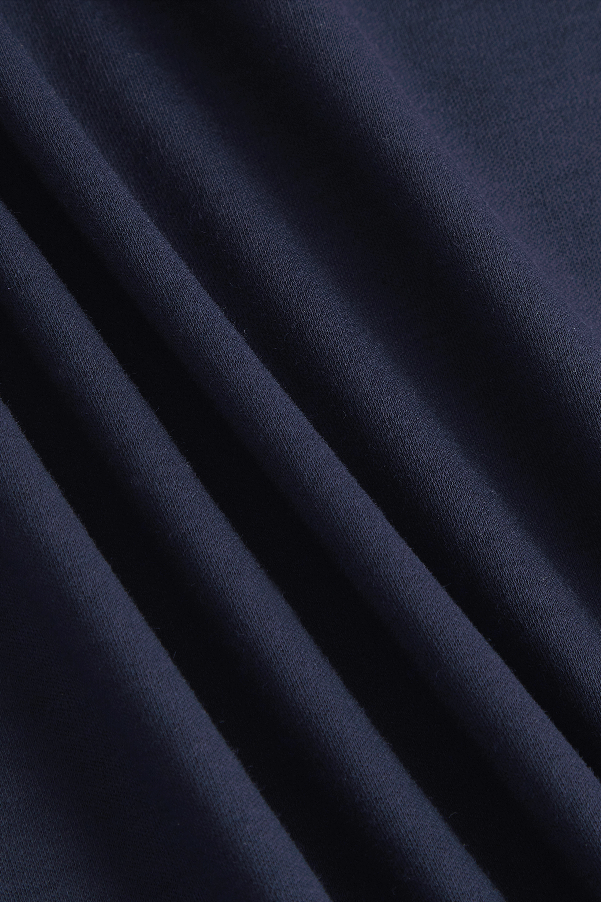 Luxe Mercerised T-Shirt - Navy