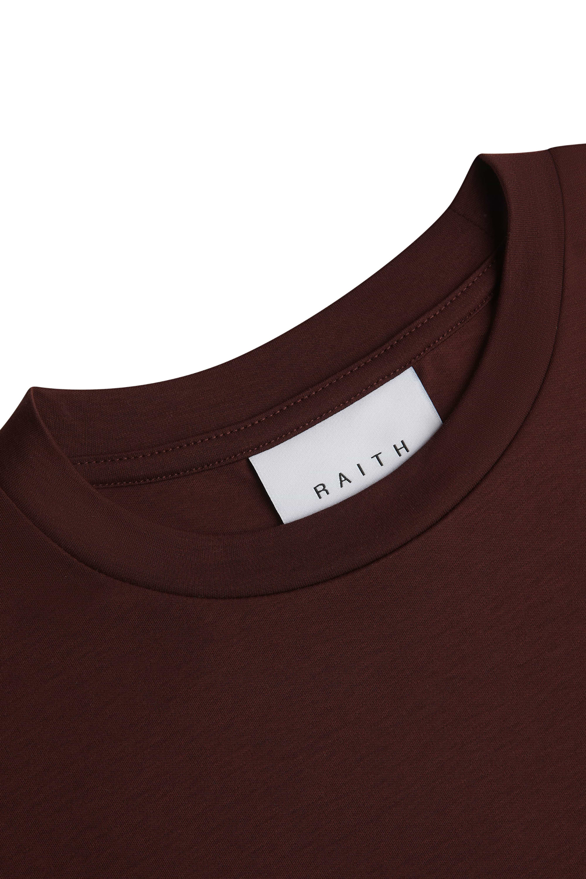 Luxe Mercerised T-Shirt - Rust