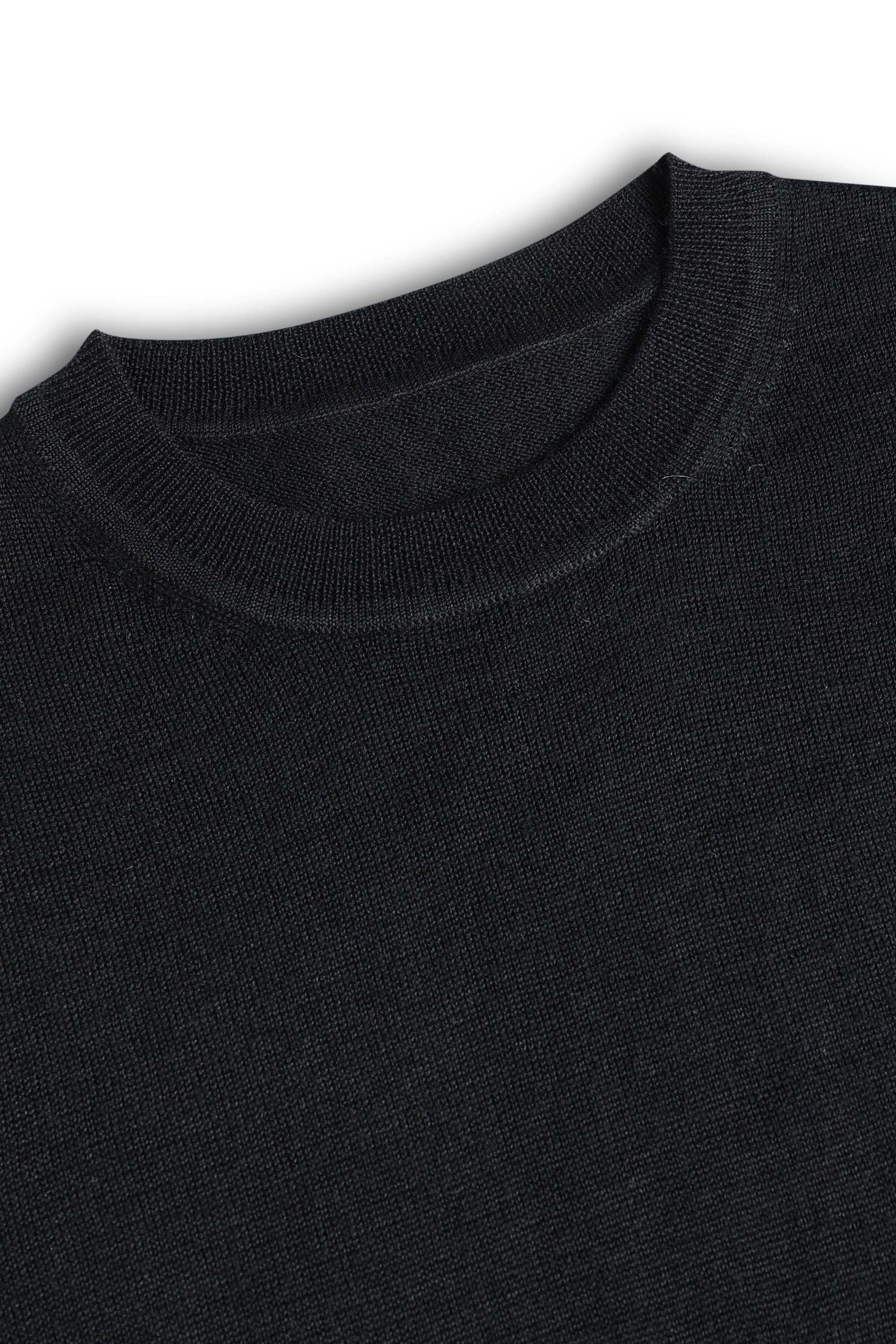 Rio Crew Neck Long Sleeve - Black