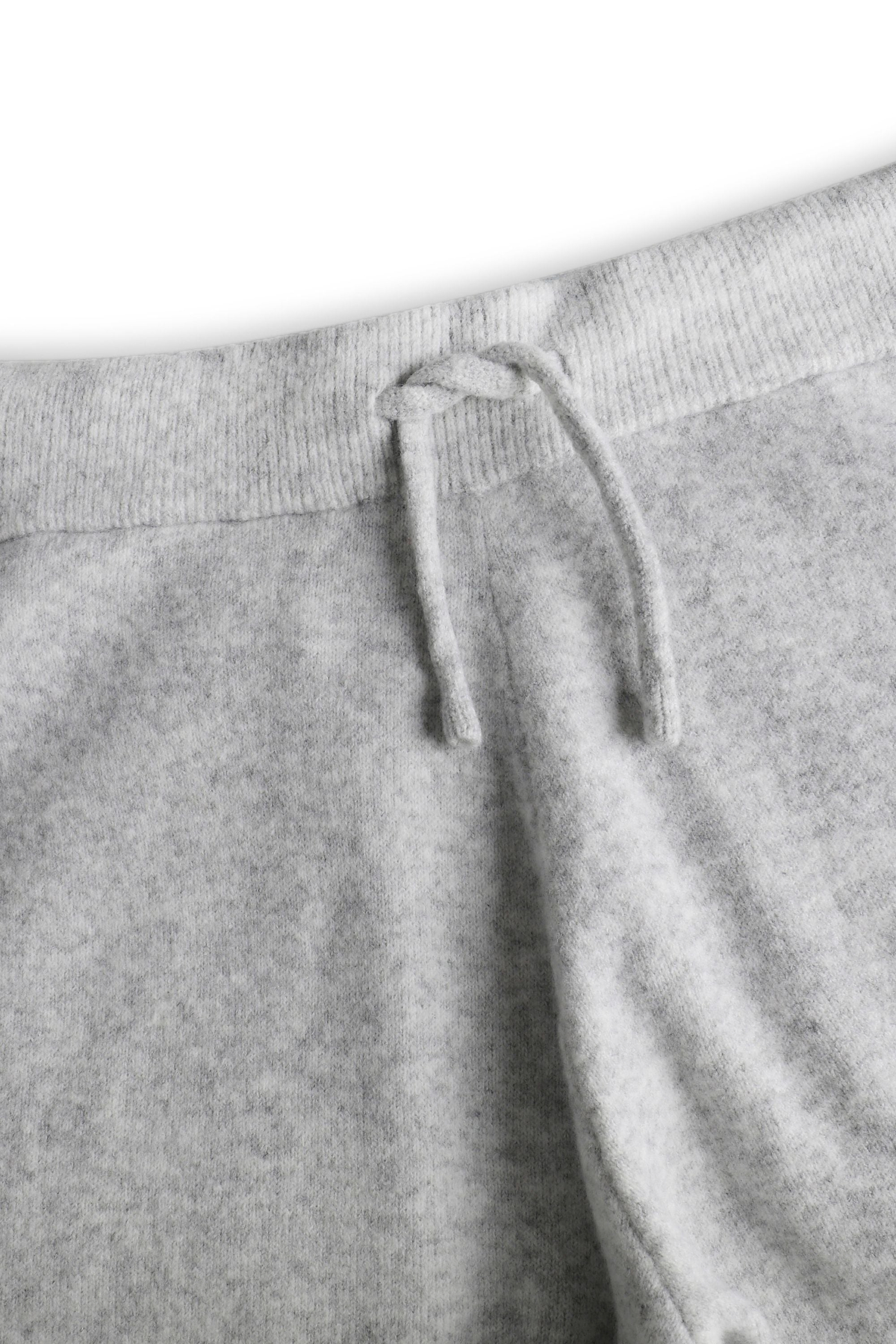 Otto Knitted Trousers - Grey Marl