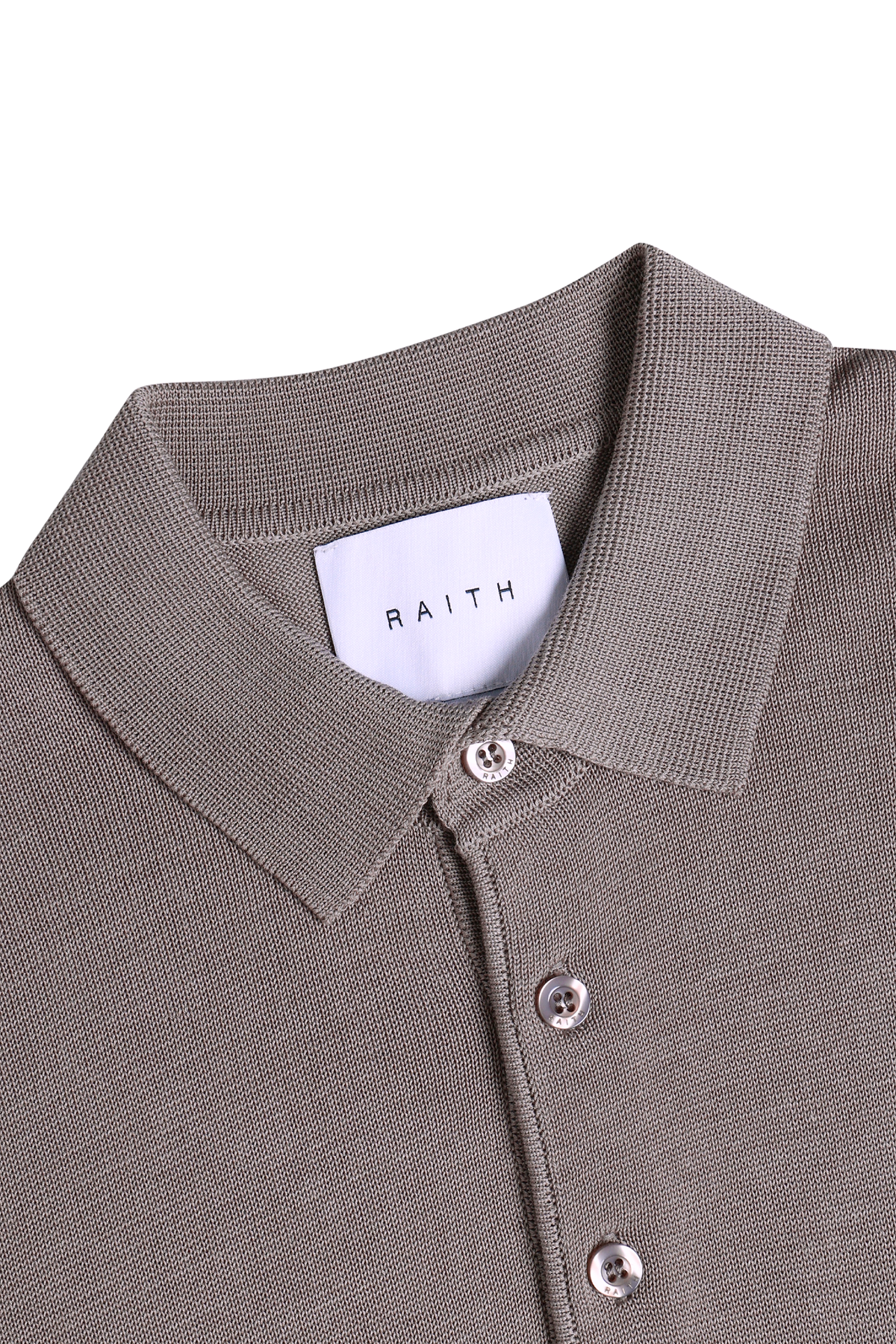 Pablo Half Placket Short Sleeve Knitted Polo - Sand