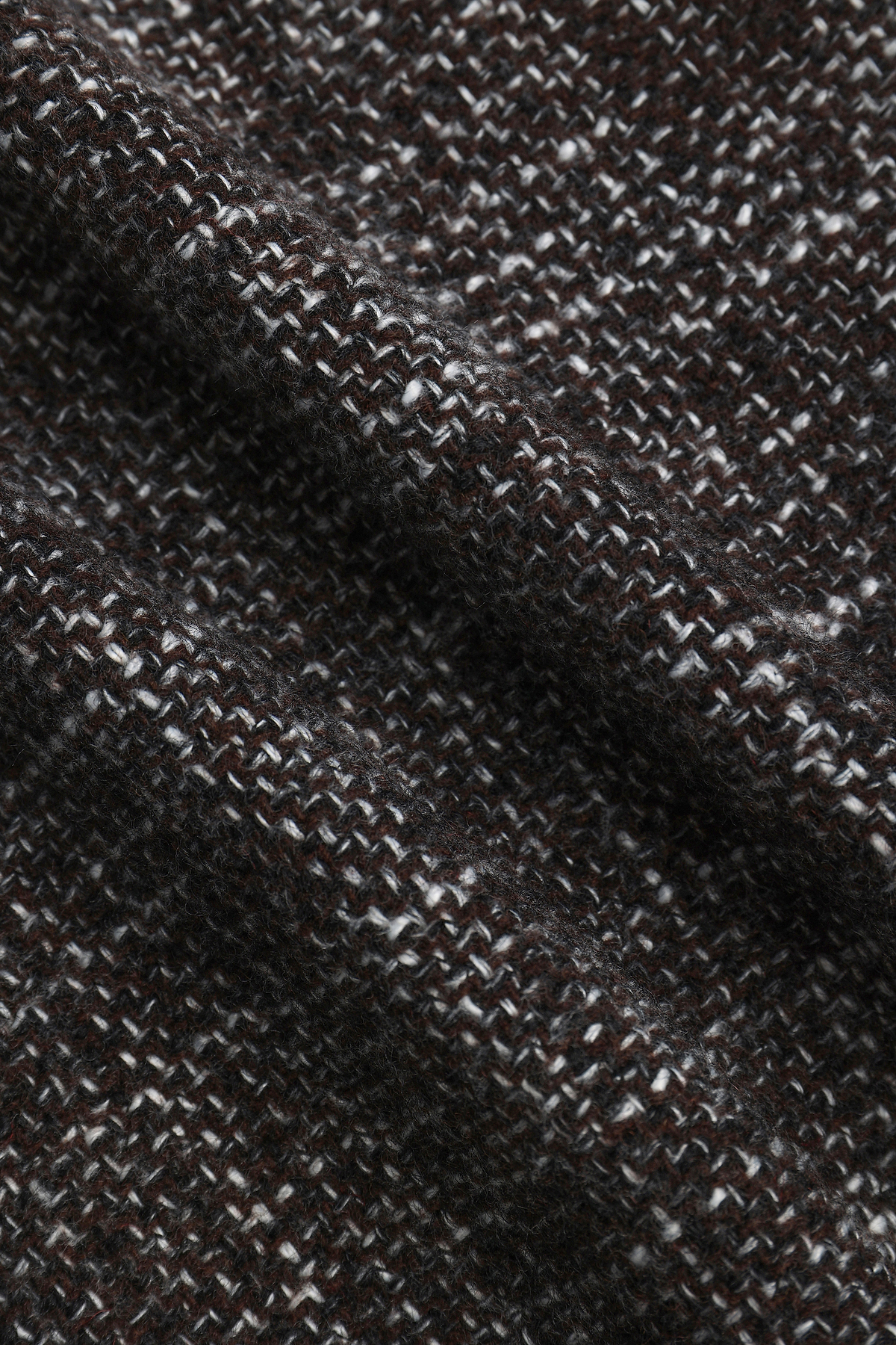 Vincent Tweed Overshirt - Brown Multi