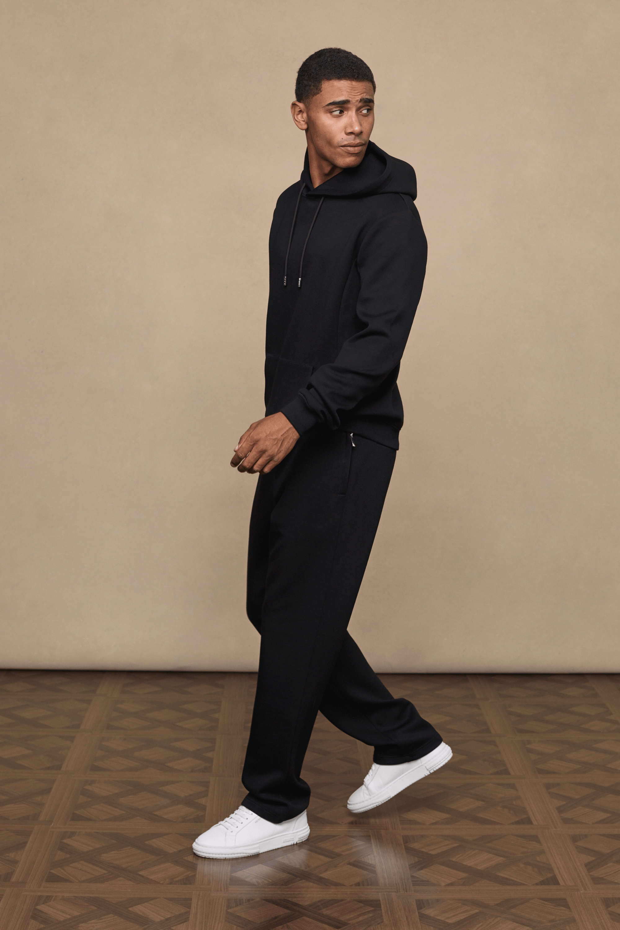 Luxe Hoodie - Schwarz