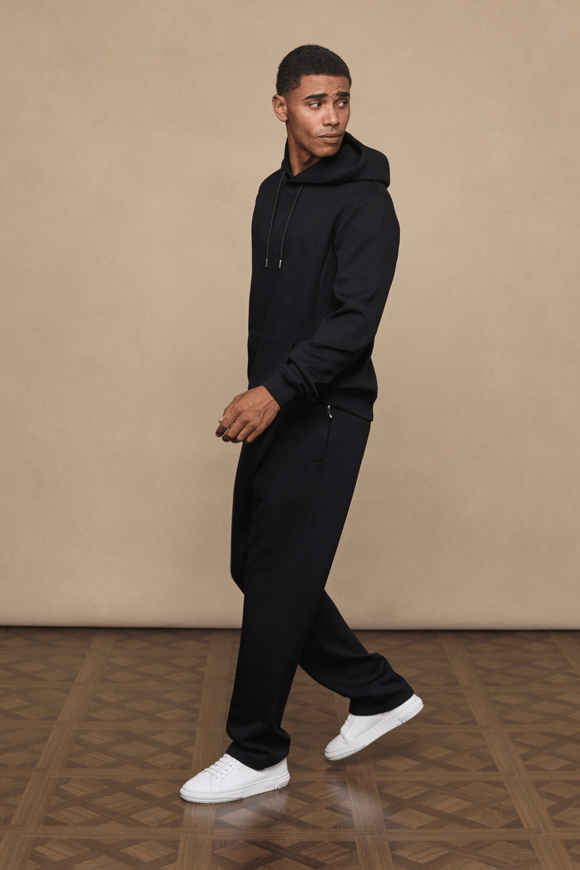 Luxe Hoodie - Schwarz 